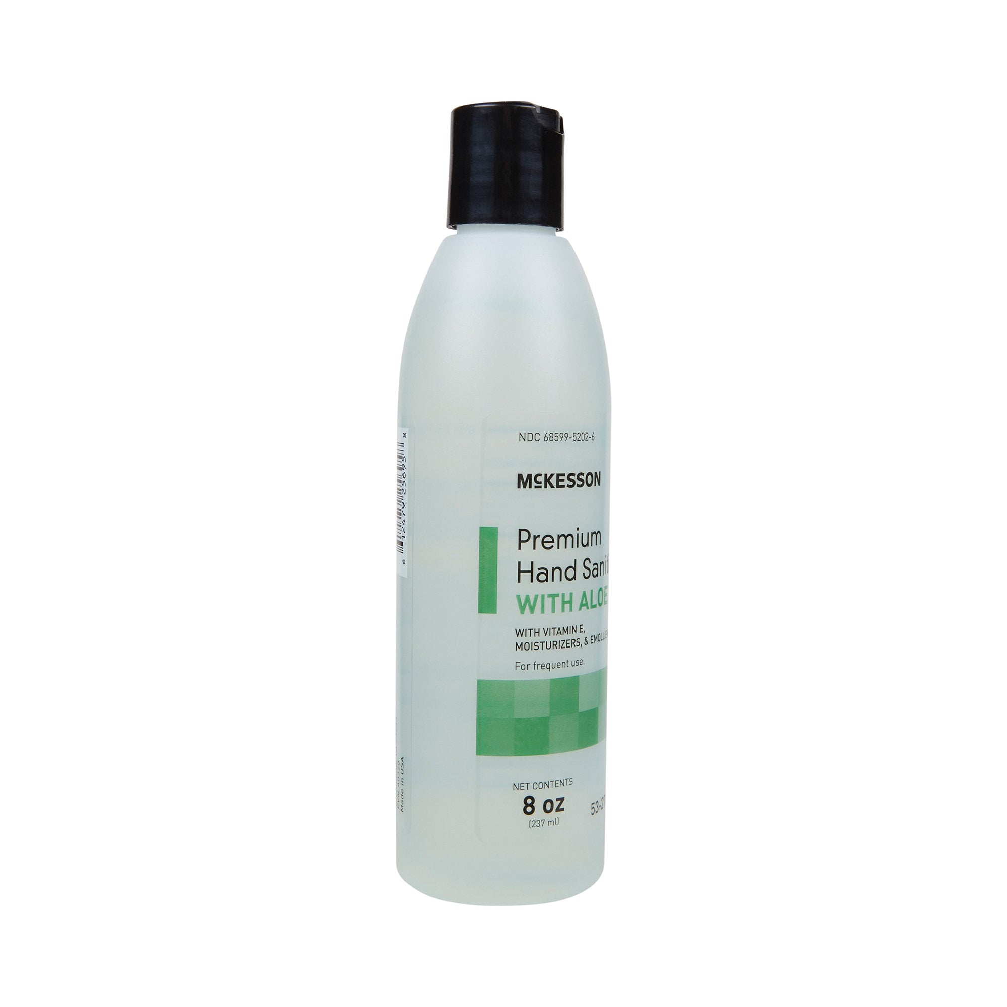 Hand Sanitizer with Aloe McKesson Premium 8 oz. Ethyl Alcohol Gel Bottle