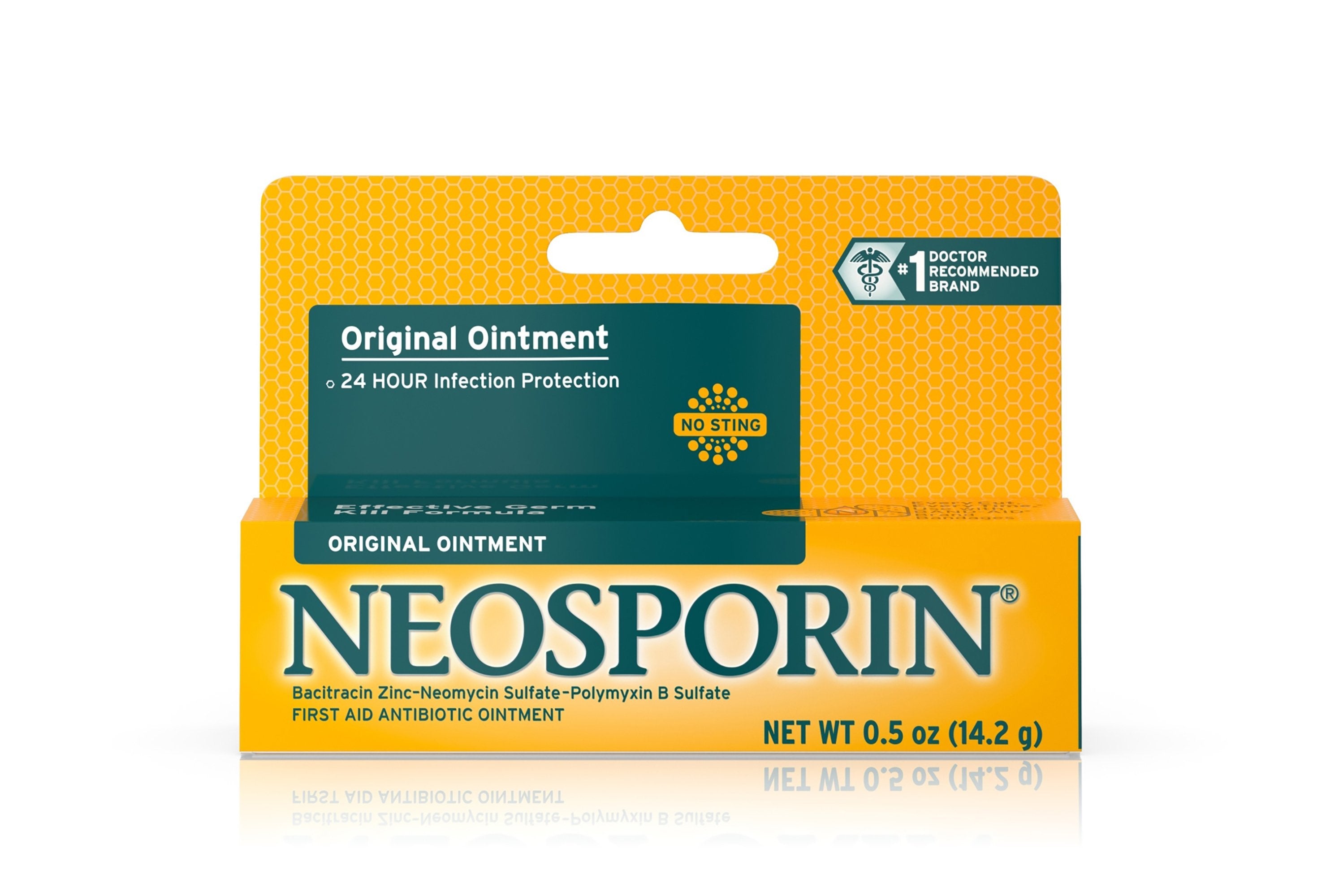 First Aid Antibiotic Neosporin Ointment 0.5 oz. Tube