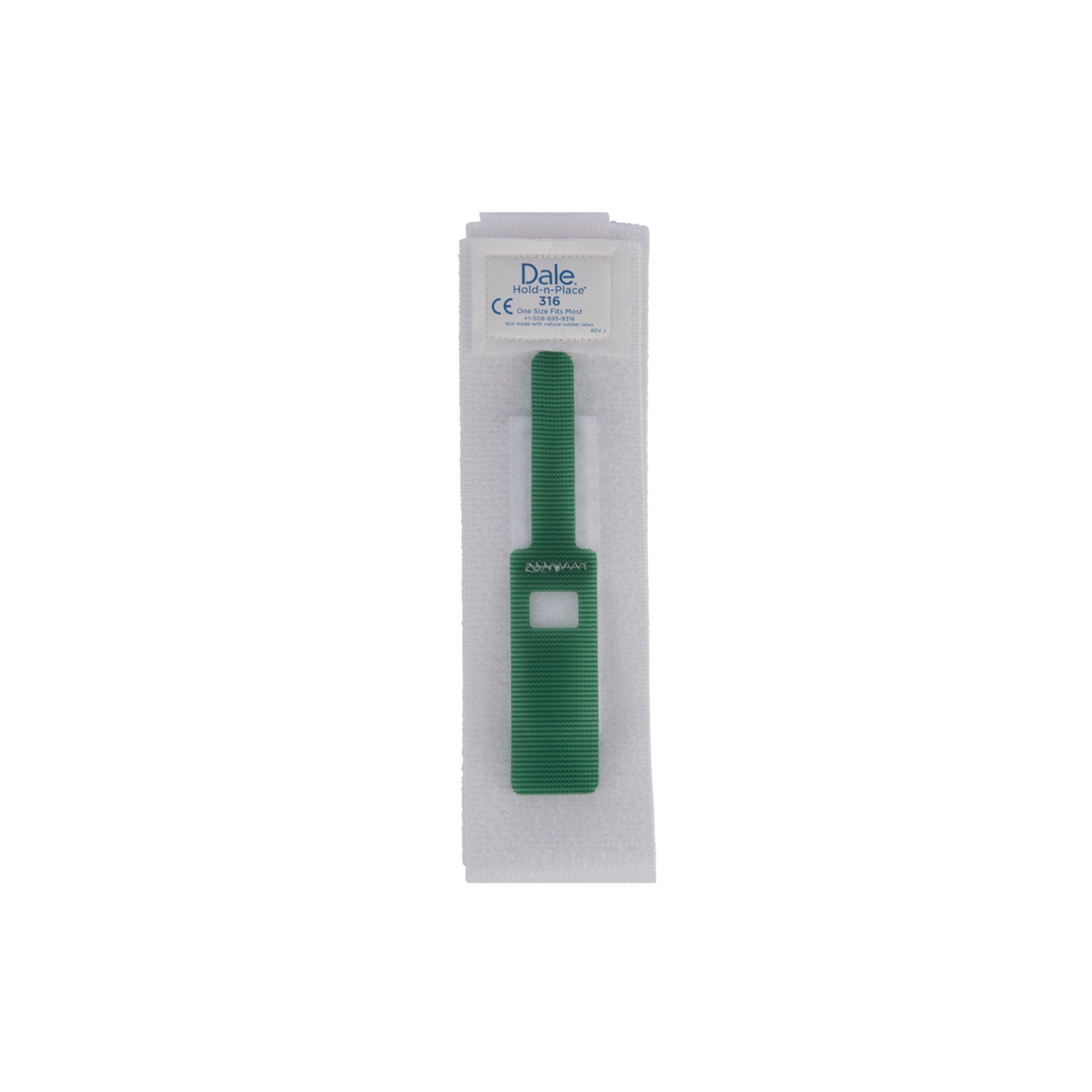 Foley Catheter Holder Hold-N-Place 2 Inch Wide, Exclusive Stretch Material, Velcro Fastener