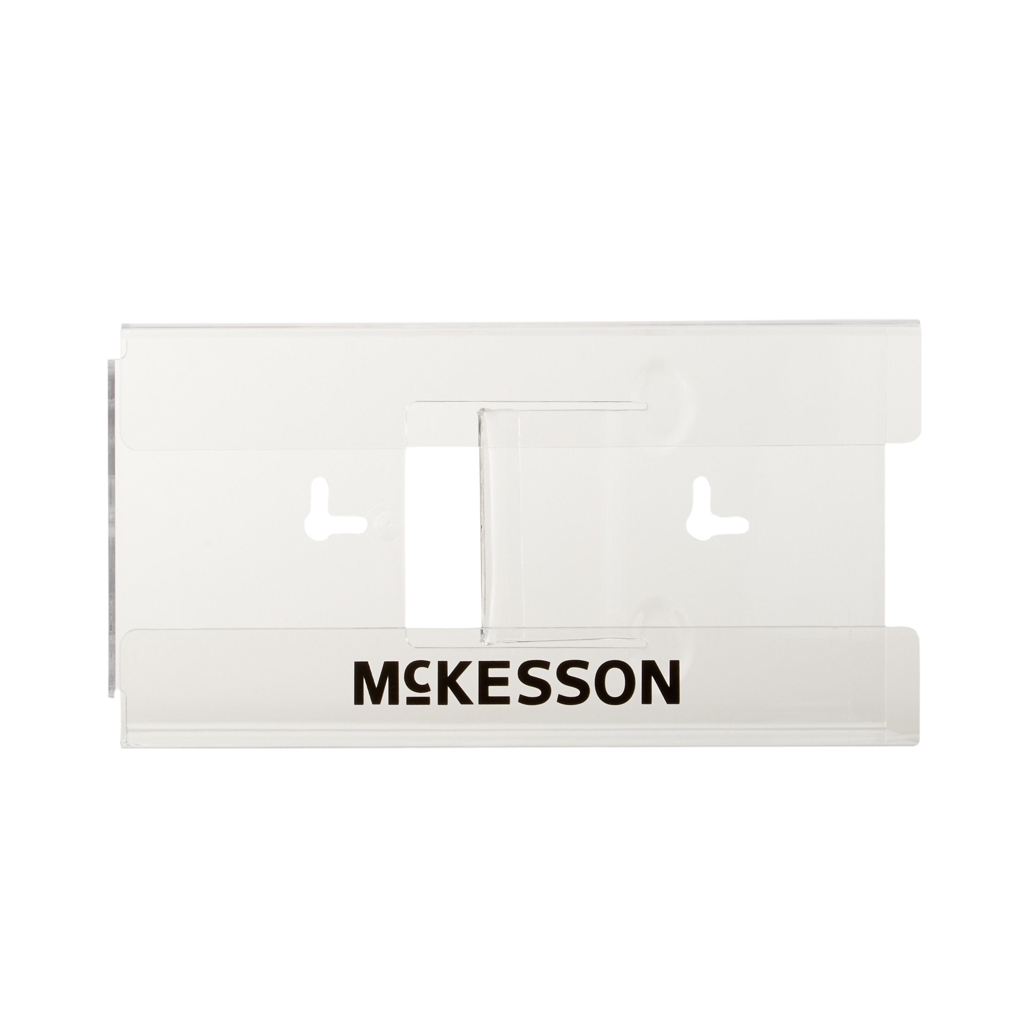 Glove Box Holder McKesson Horizontal or Vertical Mounted 1-Box Capacity Clear 4 X 5-1/2 X 10 Inch Plastic