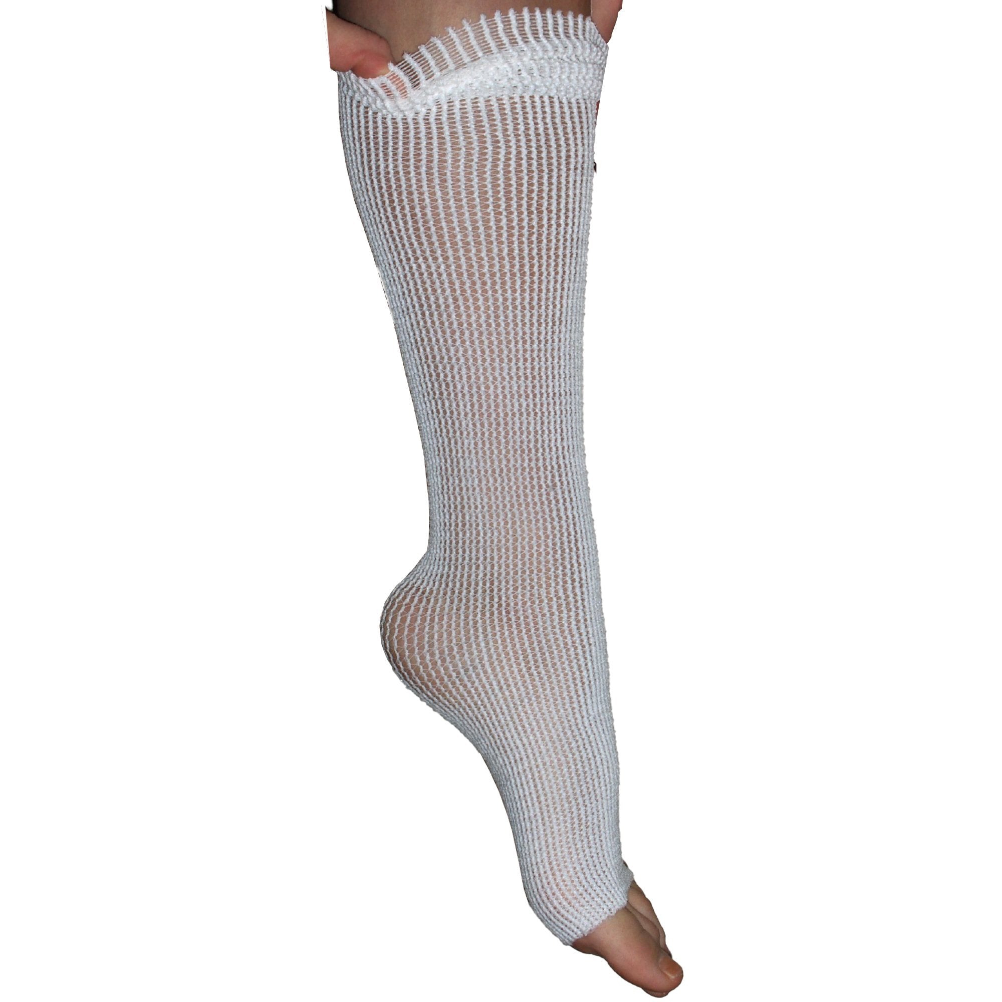 Compression Stockinette EdemaWear Medium White Wrist to Shoulder / Foot to Groin