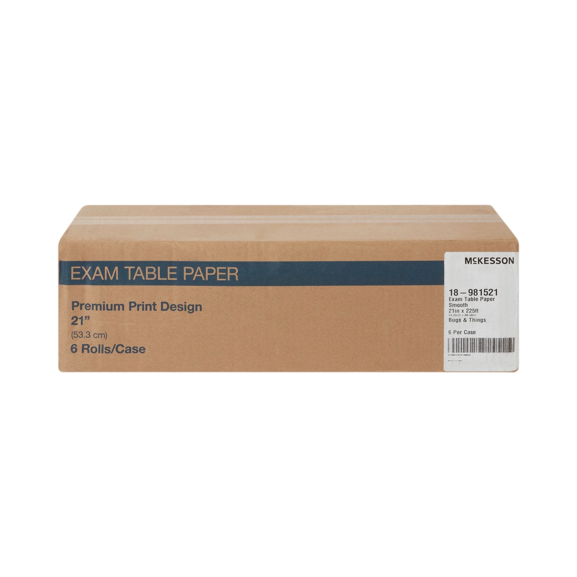 Table Paper McKesson 21 Inch Width Print (Bugs and Things) Smooth