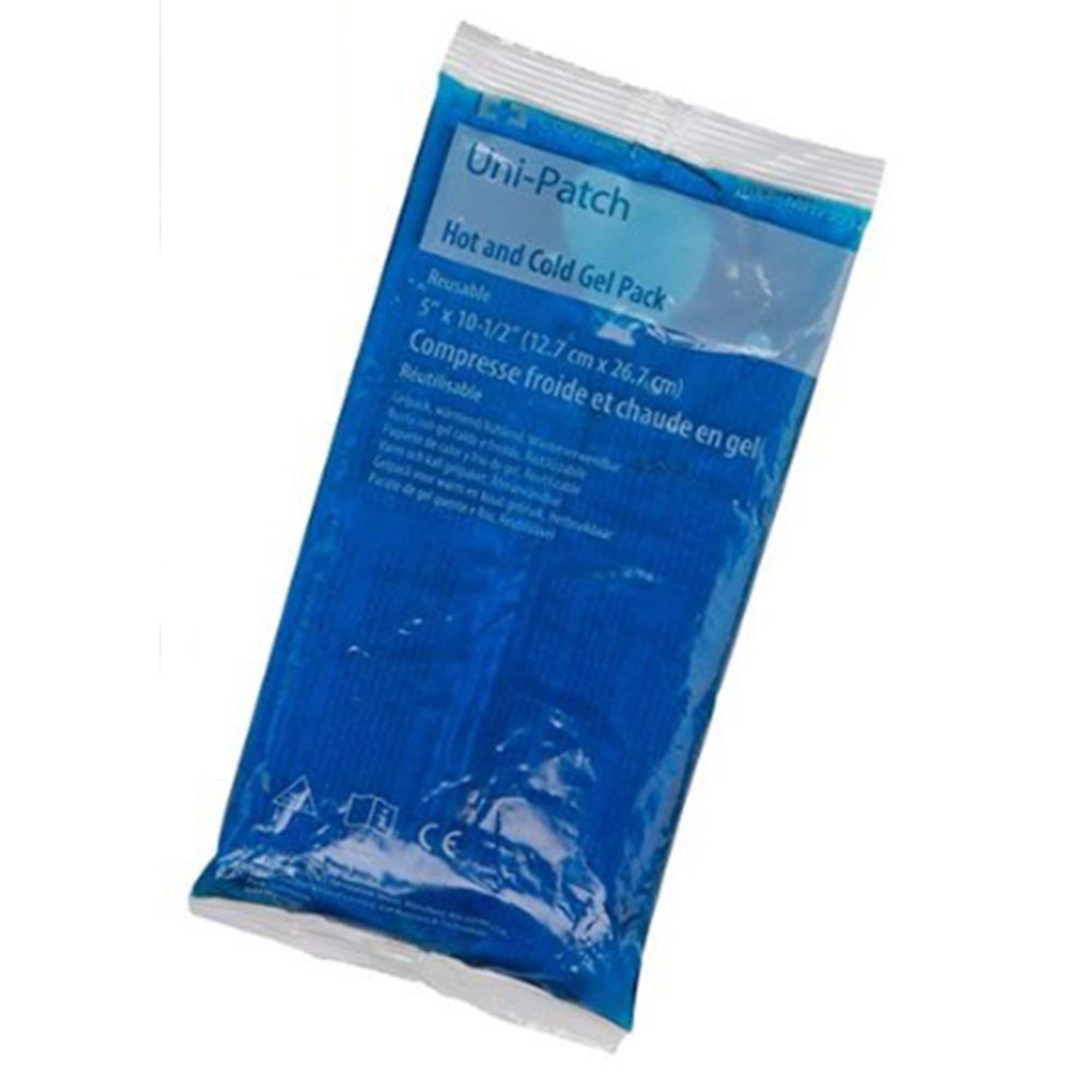 Hot / Cold Pack Uni-Patch General Purpose Medium 5 X 10-1/2 Inch Plastic / Gel Reusable