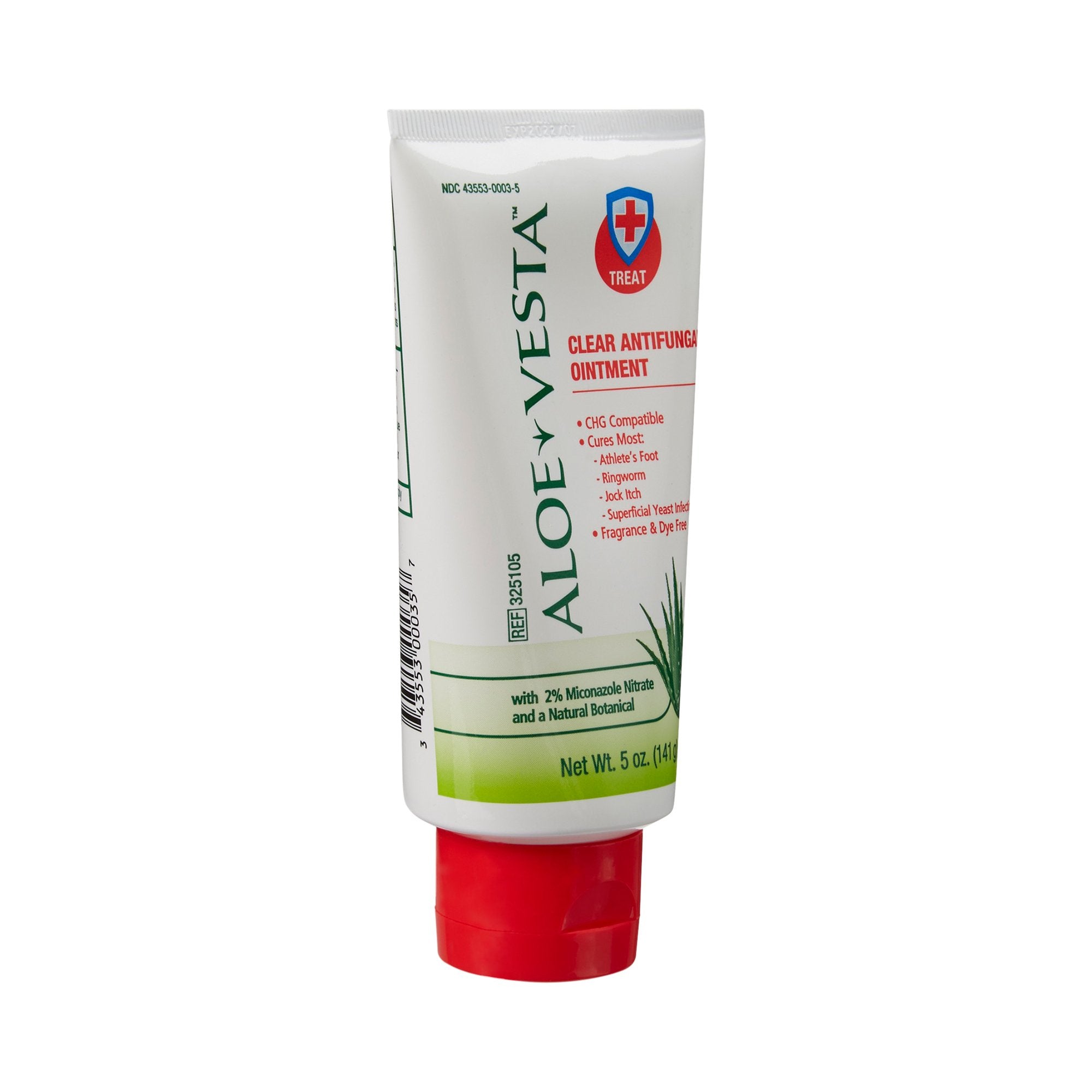 Antifungal Aloe Vesta 2% Strength Ointment 5 oz. Tube