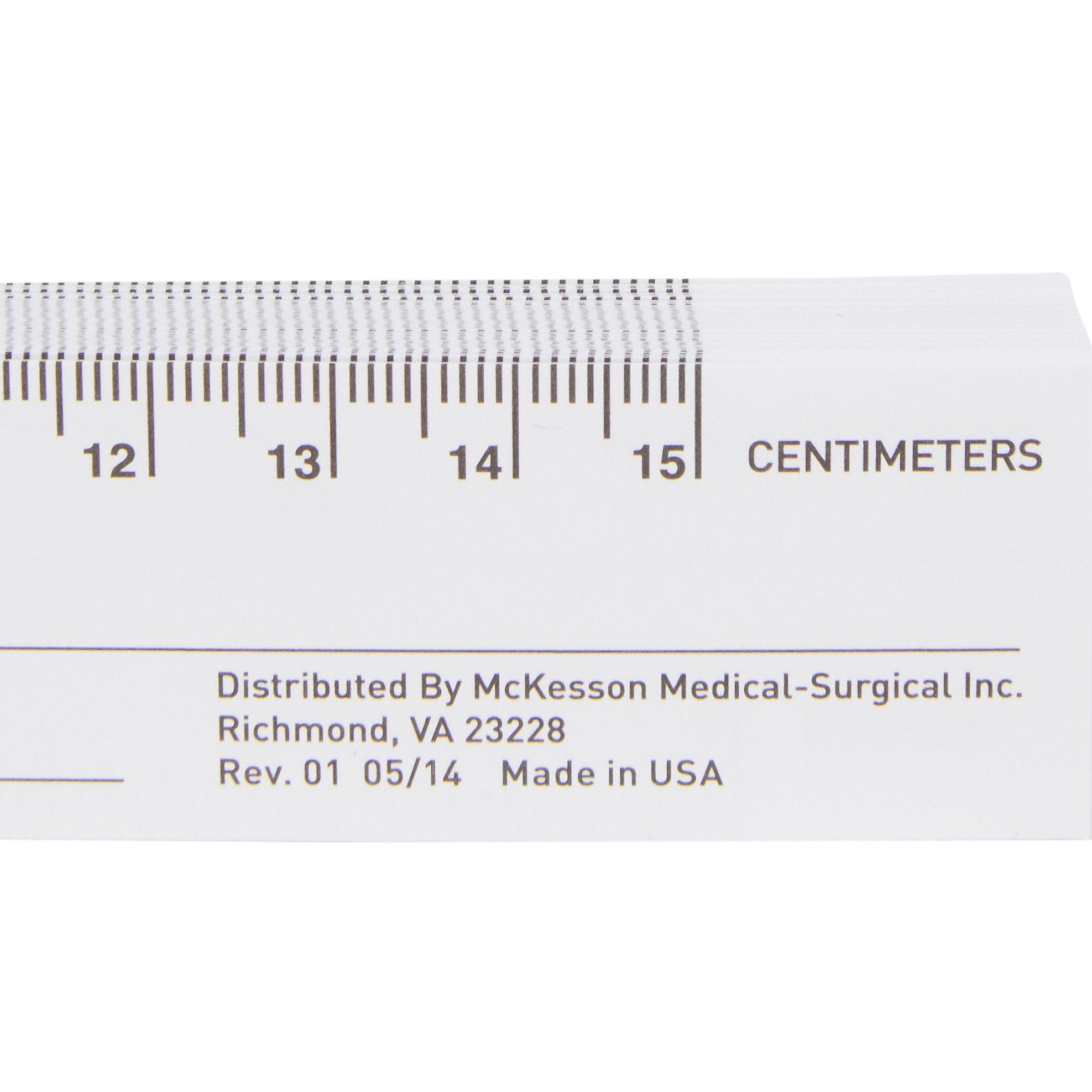 Wound Measuring Guide McKesson Metric / English Paper 6 Inch
