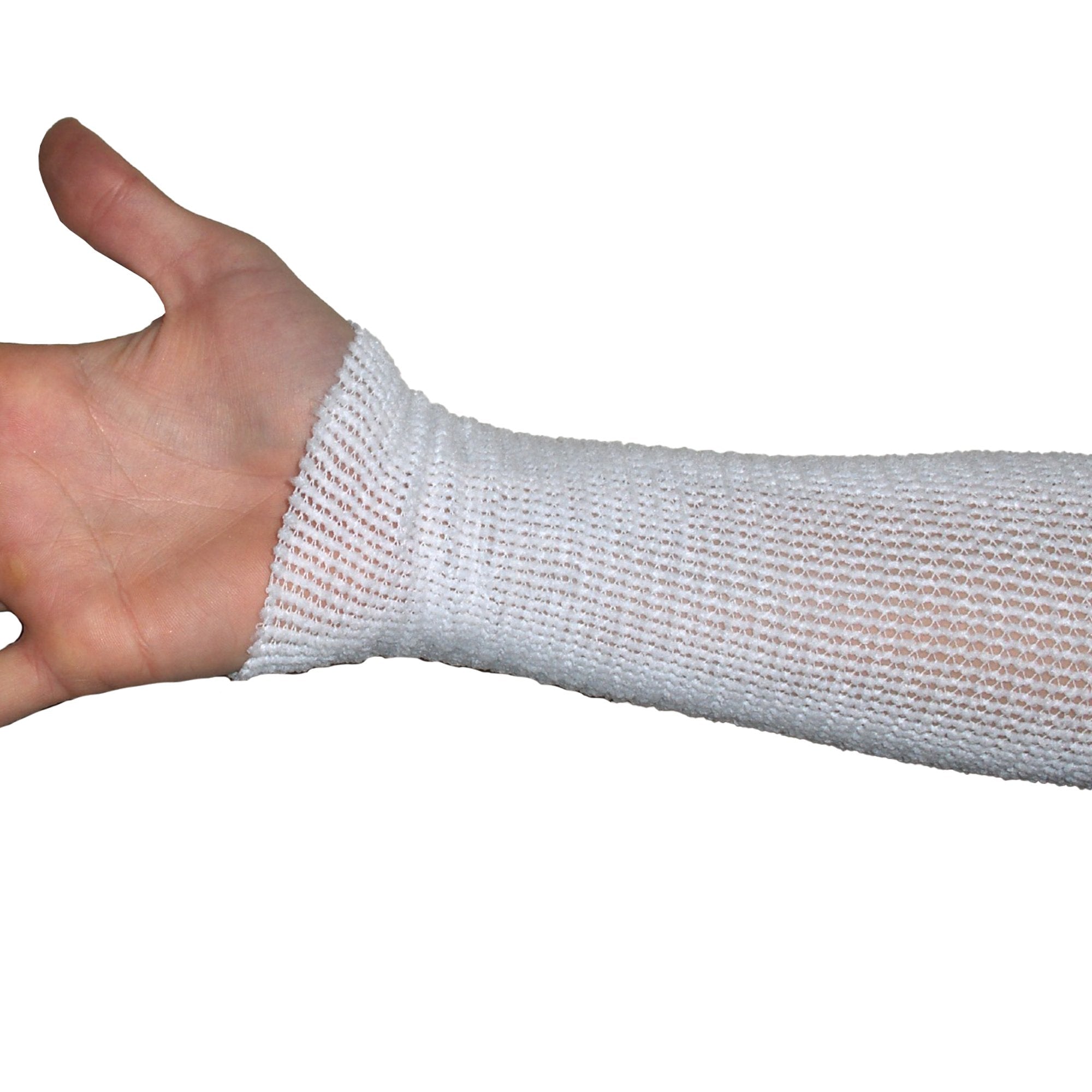 Compression Stockinette EdemaWear Medium White Wrist to Shoulder / Foot to Groin