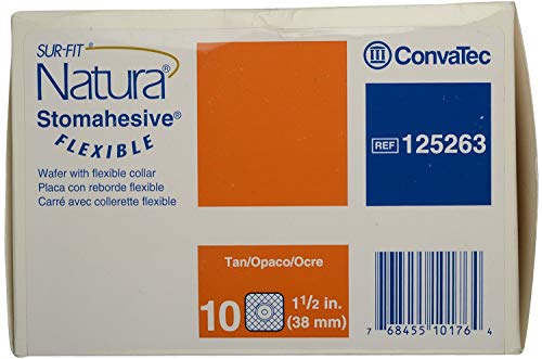 Surfit Natura Durahesive Skin Barrier by Convatec, Size:28 mm (1.13 inches) - 10 / Box