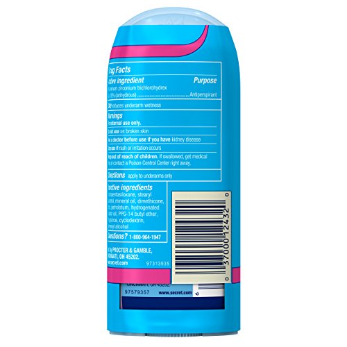 Secret Anti-Perspirant Deodorant Invisible Solid Powder Fresh Twin Pack 5.20 oz