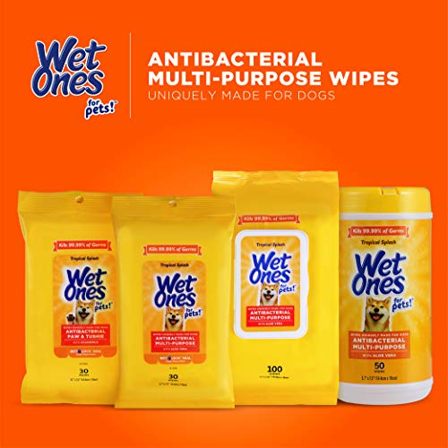 50 Ct Cannister Dog Wipes
