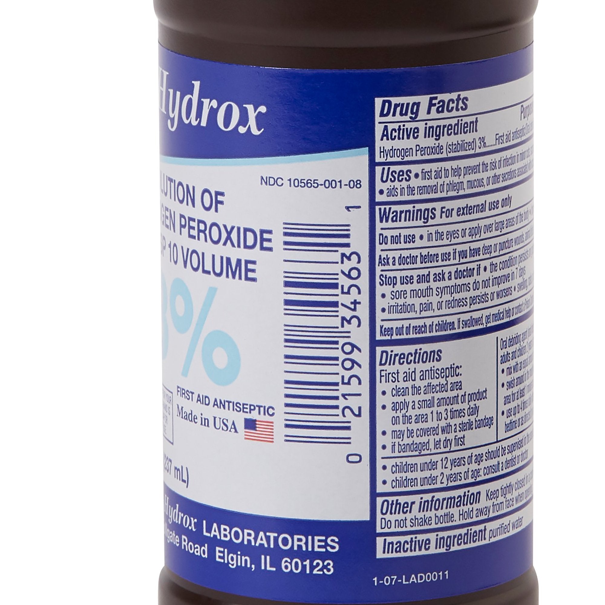 Antiseptic McKesson Brand Topical Liquid 8 oz. Bottle