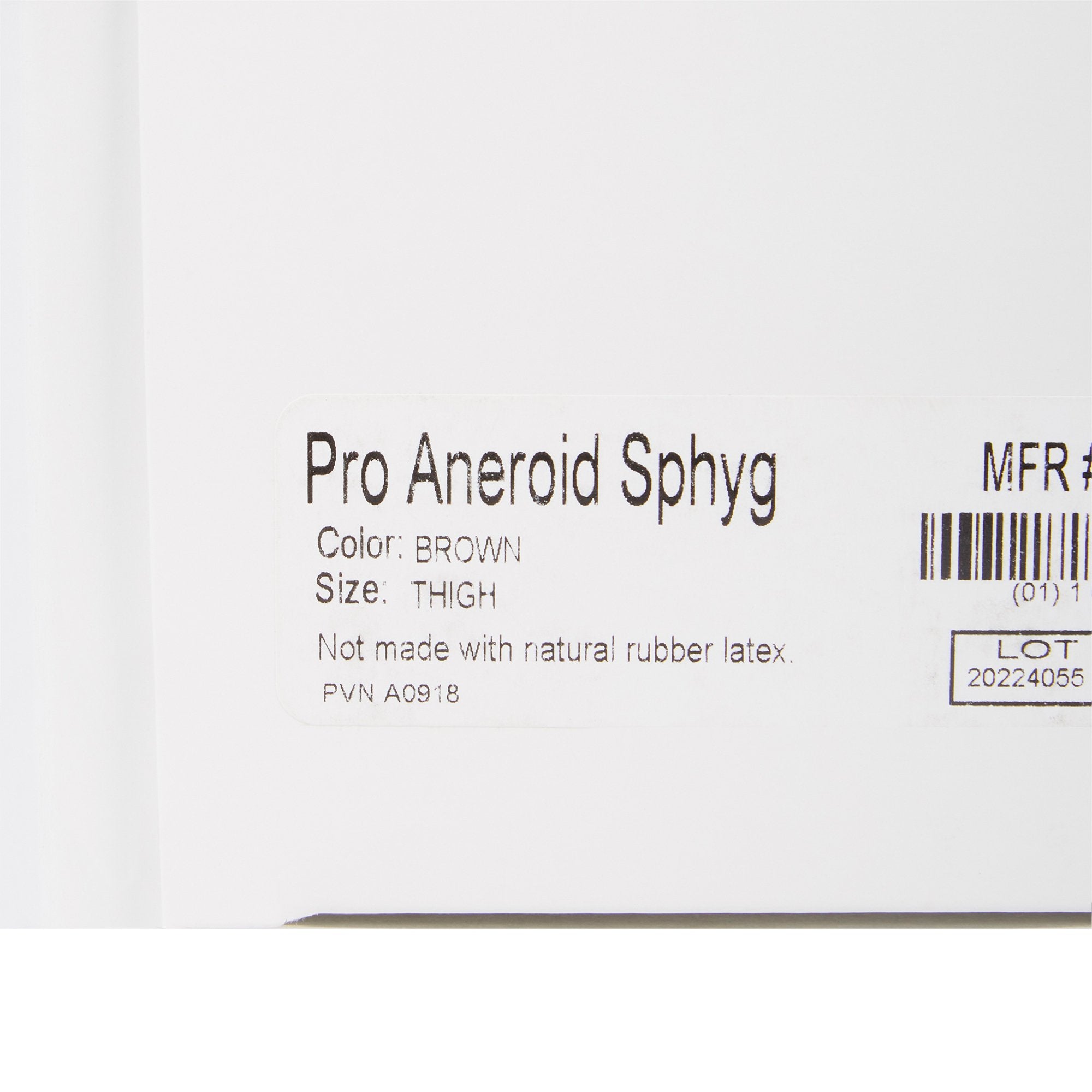 Aneroid Sphygmomanometer Unit McKesson LUMEON Thigh Cuff Nylon Cuff 40 - 66 cm Palm Aneroid