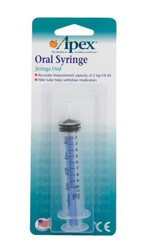 Apex Oral Syringe with Filler Tube