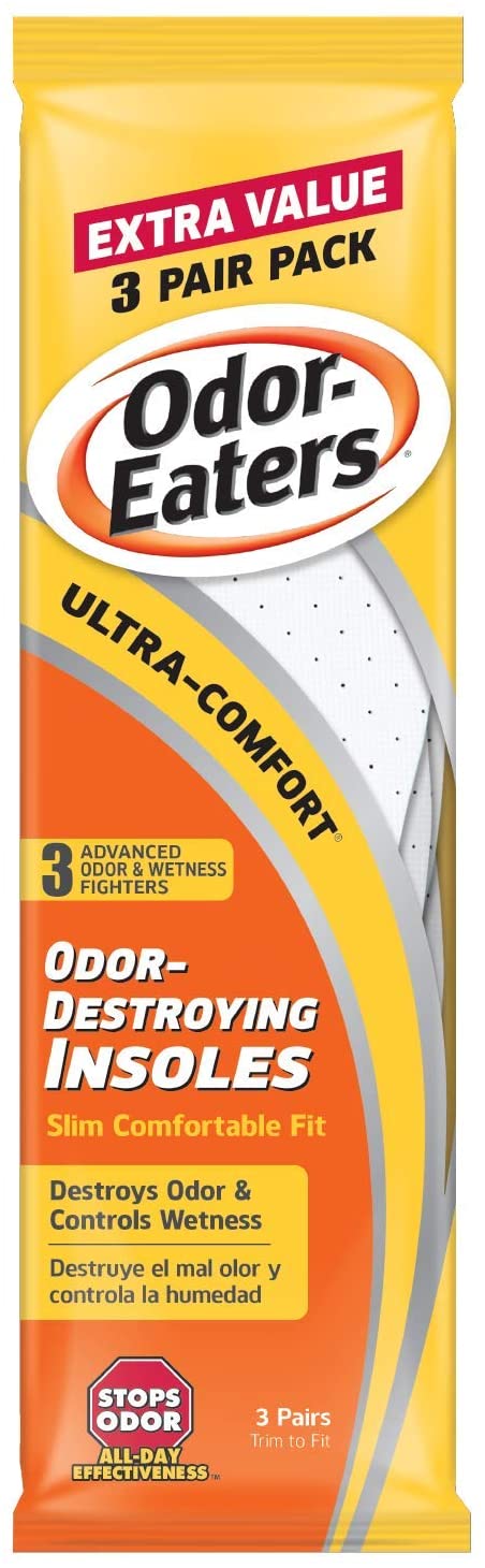 Odor-Eaters Odor-Destroying Ultra Comfort Insoles - 3 Pairs