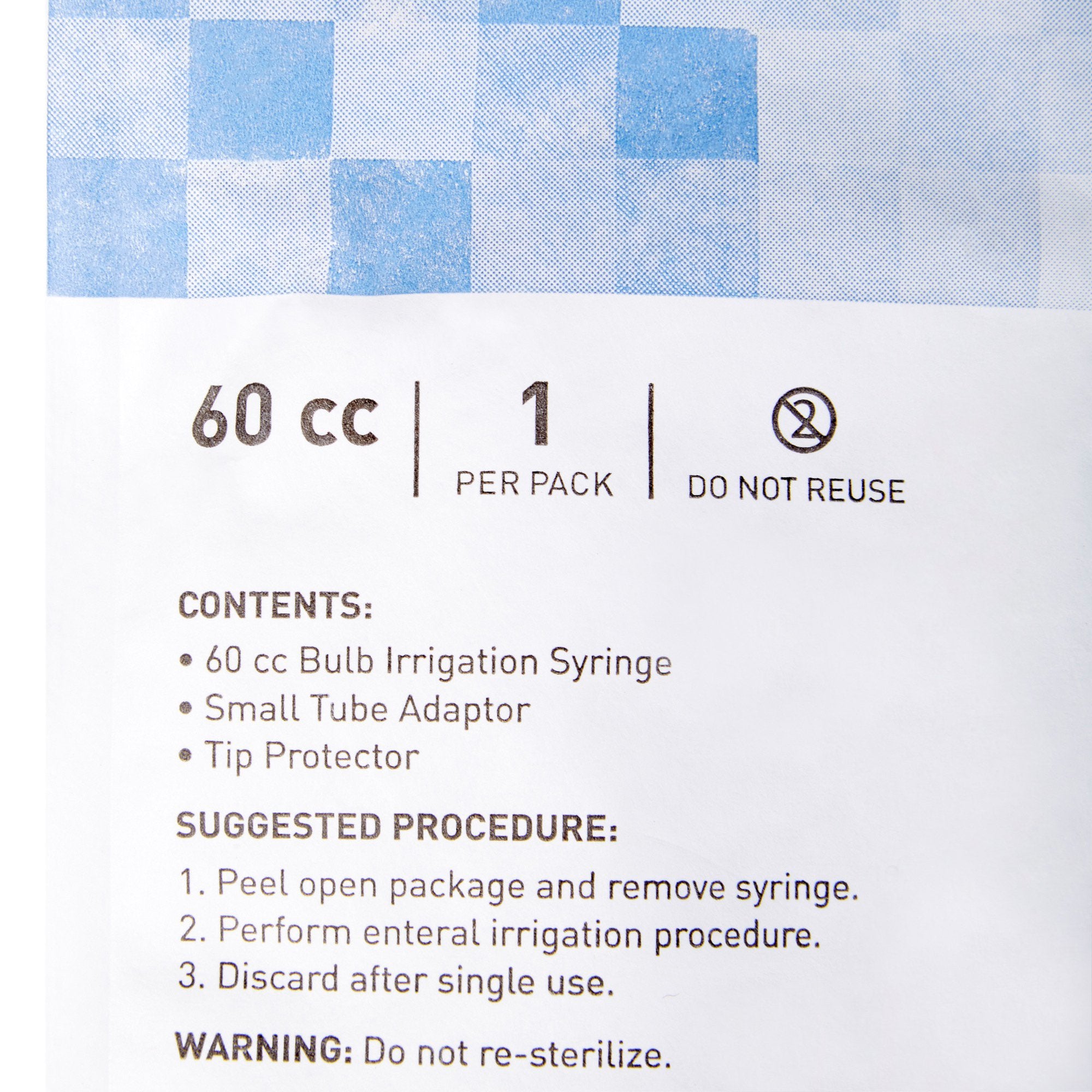 Irrigation Bulb Syringe McKesson Pouch Sterile Disposable 2 oz.