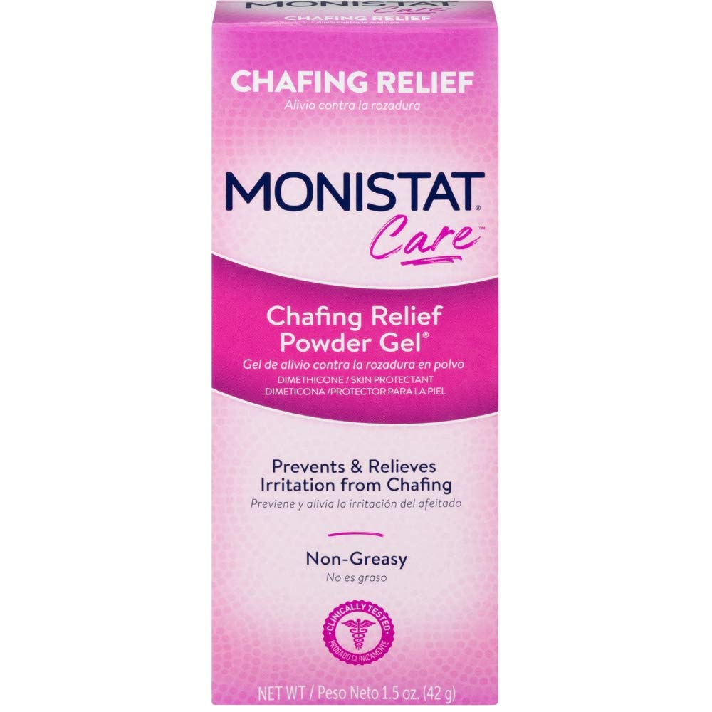 Monistat Soothing Care Chafing Relief Powder-Gel, 1.5-Ounce Containers (Pack of 3)