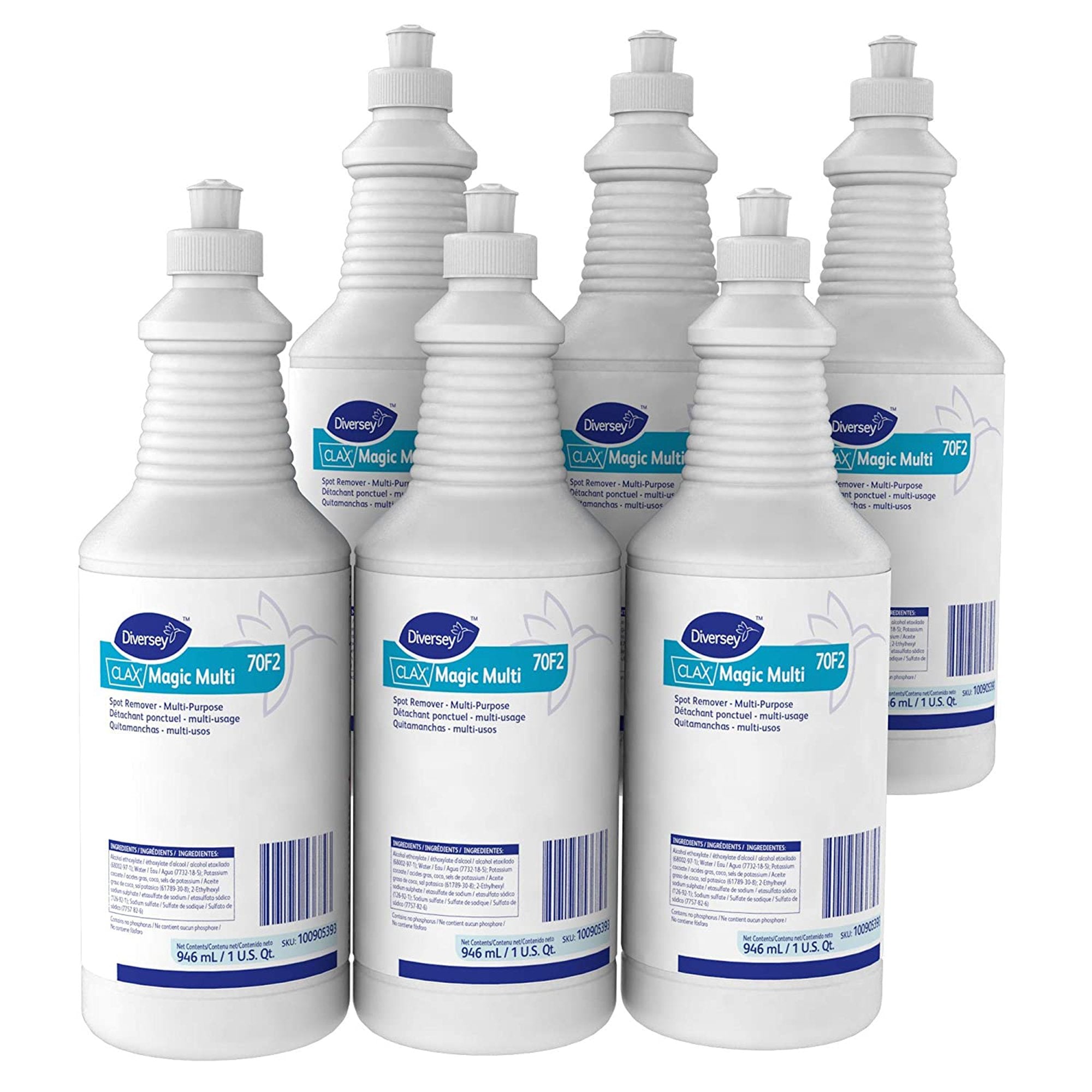 Laundry Stain Remover Clax Magic Multi 32 oz. Squeeze Bottle Liquid Surfactant Scent