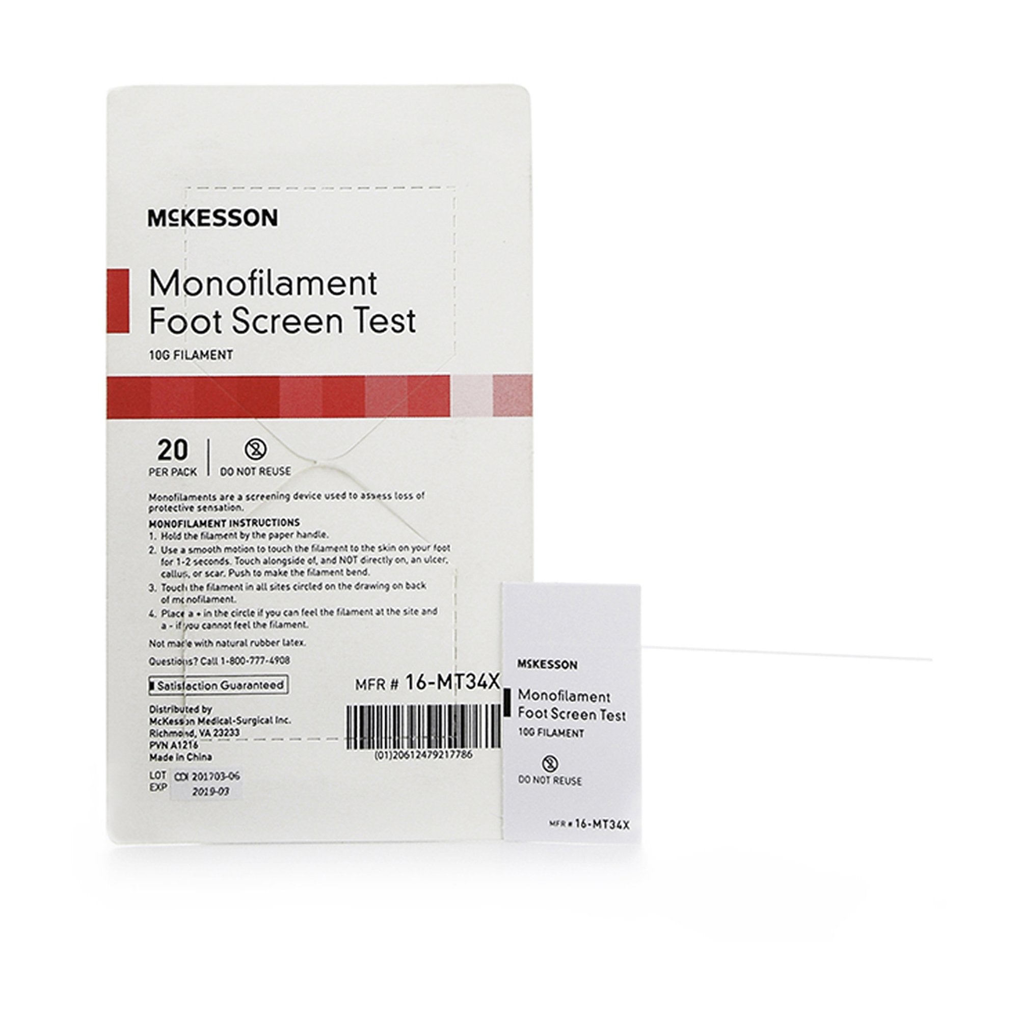McKesson Monofilament Sensory Test 10 Gram