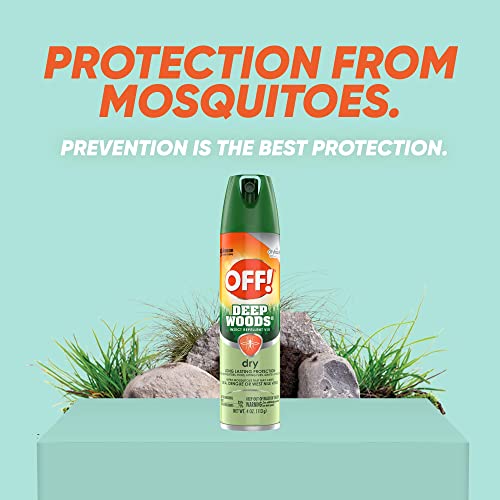 OFF! Deep Woods Insect &amp; Mosquito Repellent VIII, tection 4 oz.