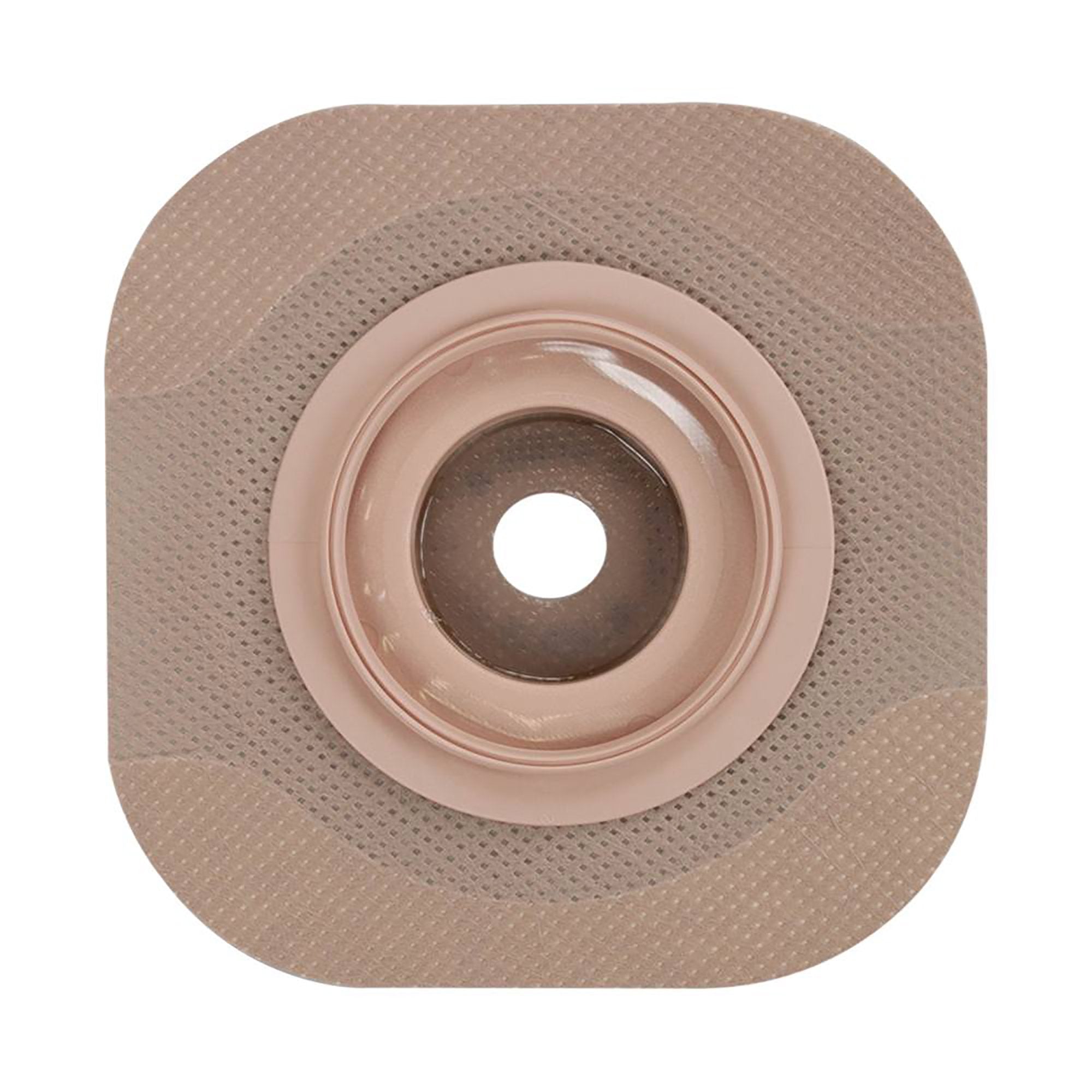Ostomy Barrier New Image CeraPlus Trim to Fit, Extended Wear Adhesive Tape Borders 44 mm Flange Green Code System Up to 1 Inch Opening
