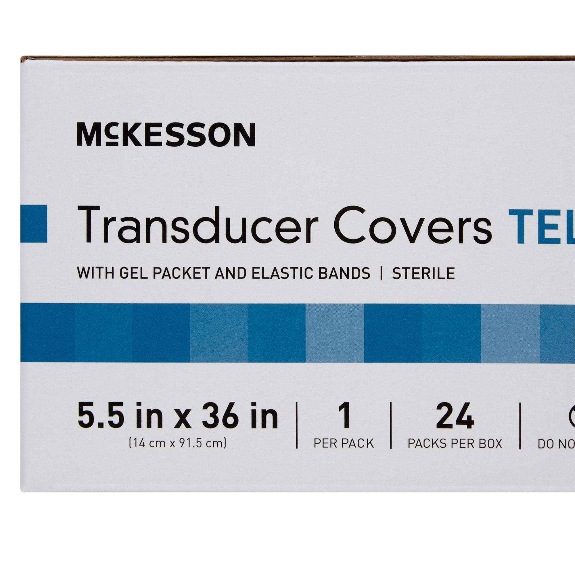 Ultrasound Transducer Cover Kit McKesson 5-1/2 X 36 Inch Polyurethane Sterile For use with Ultrasound External Probe