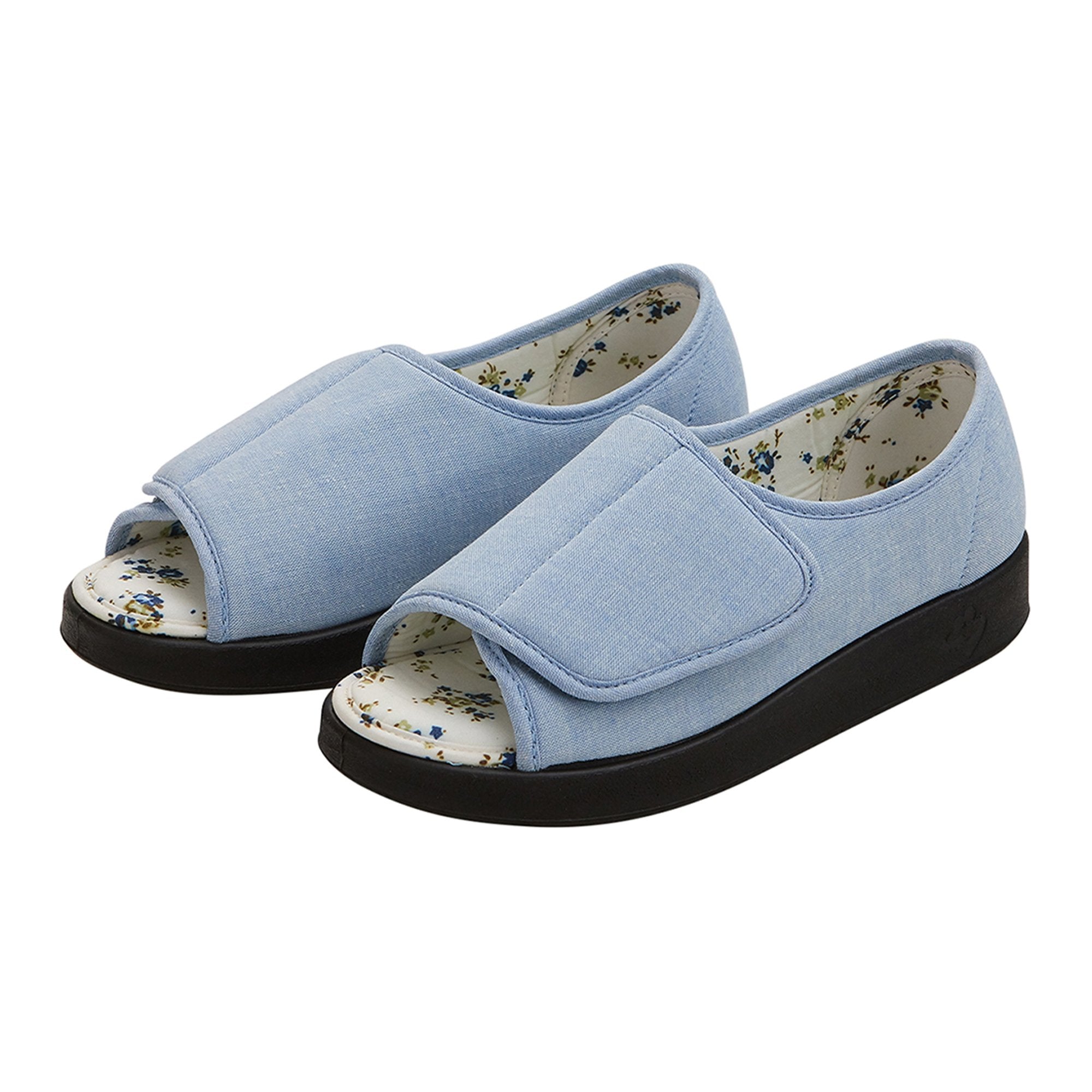 Shoe Silverts Size 8 Female Adult Denim