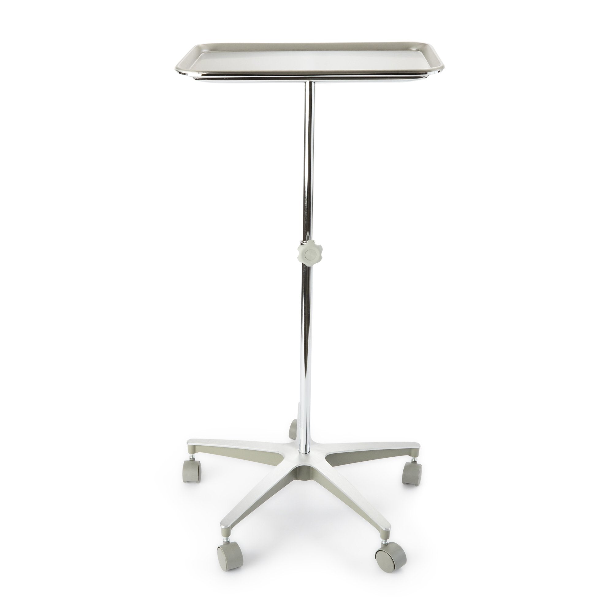 Instrument Stand McKesson 5 lbs. Tray Five Leg Base 29.25 - 48.75 Inch 12.62 X 19.25 X 0.75 Inch