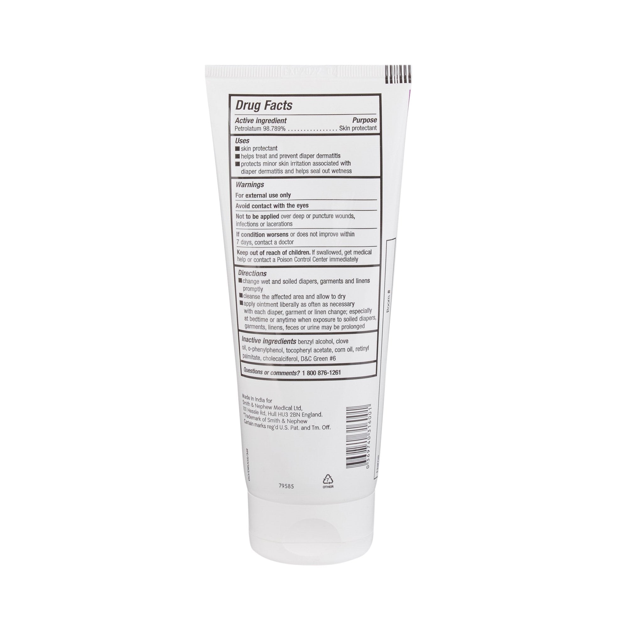 Skin Protectant Secura 5.6 oz. Tube Scented Ointment