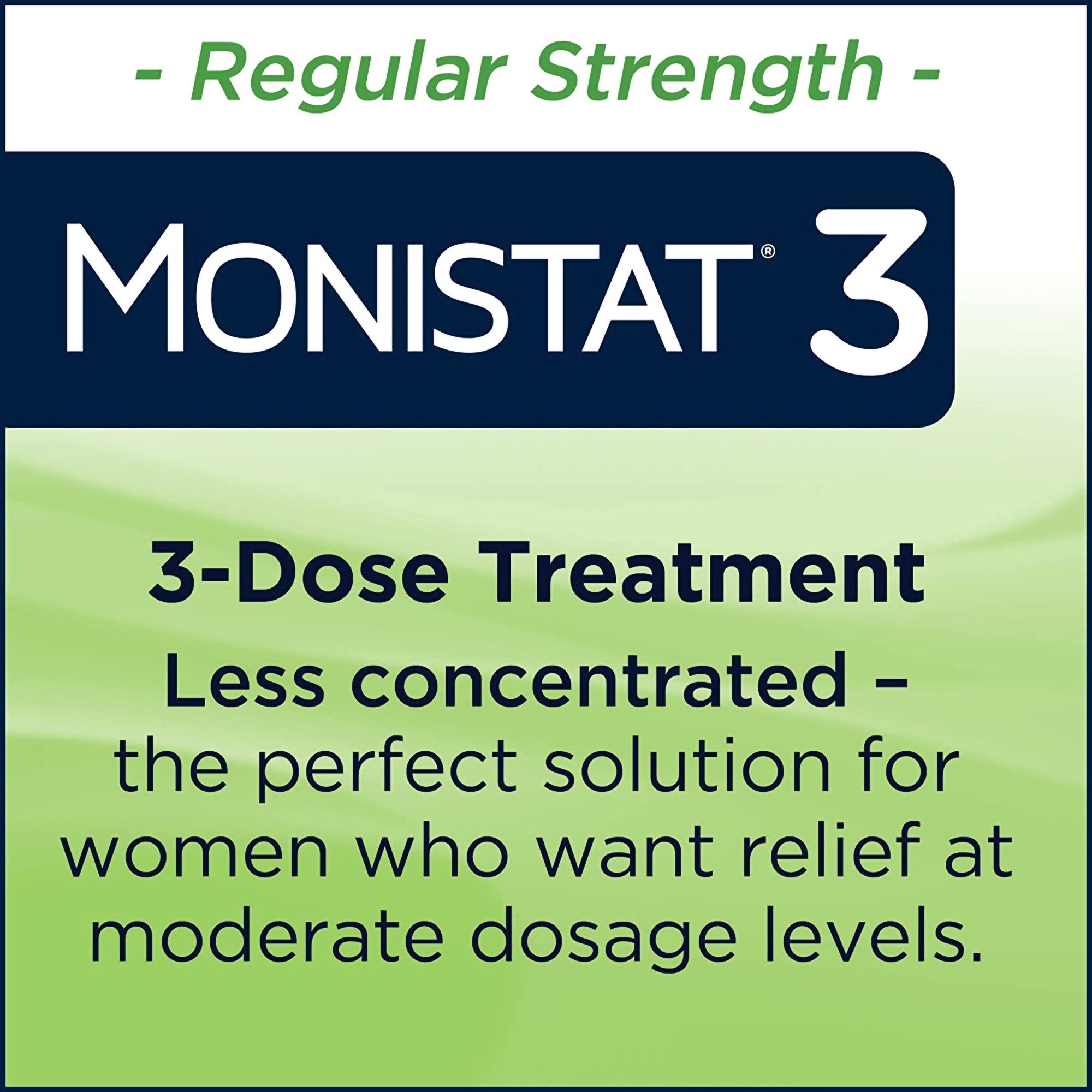 Vaginal Antifungal Monistat 3 4% Strength Suppository 3 per Box Bottle
