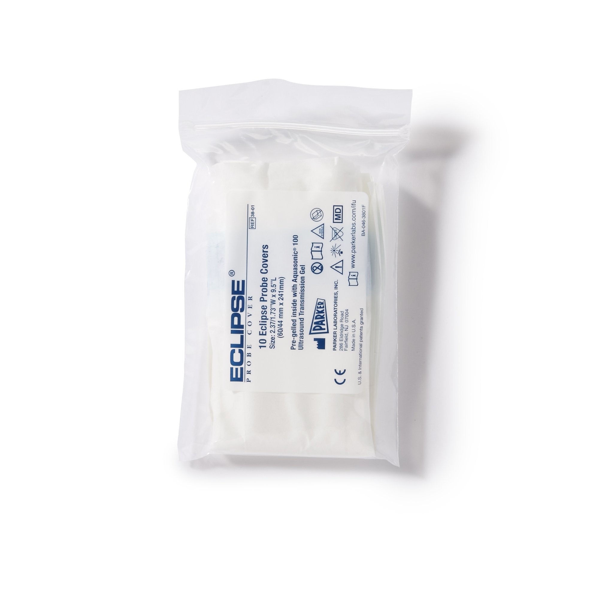 Ultrasound Probe Cover Eclipse 1-3/4 X 9-1/2 Inch Polyisoprene NonSterile For use with Ultrasound Endocavity Probe