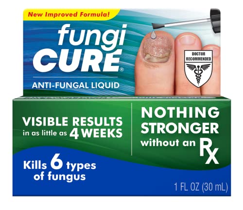FUNGICURE Anti-Fungal Liquid - Kills 6 Types of Fungus - Clinically Proven - 1 fl oz