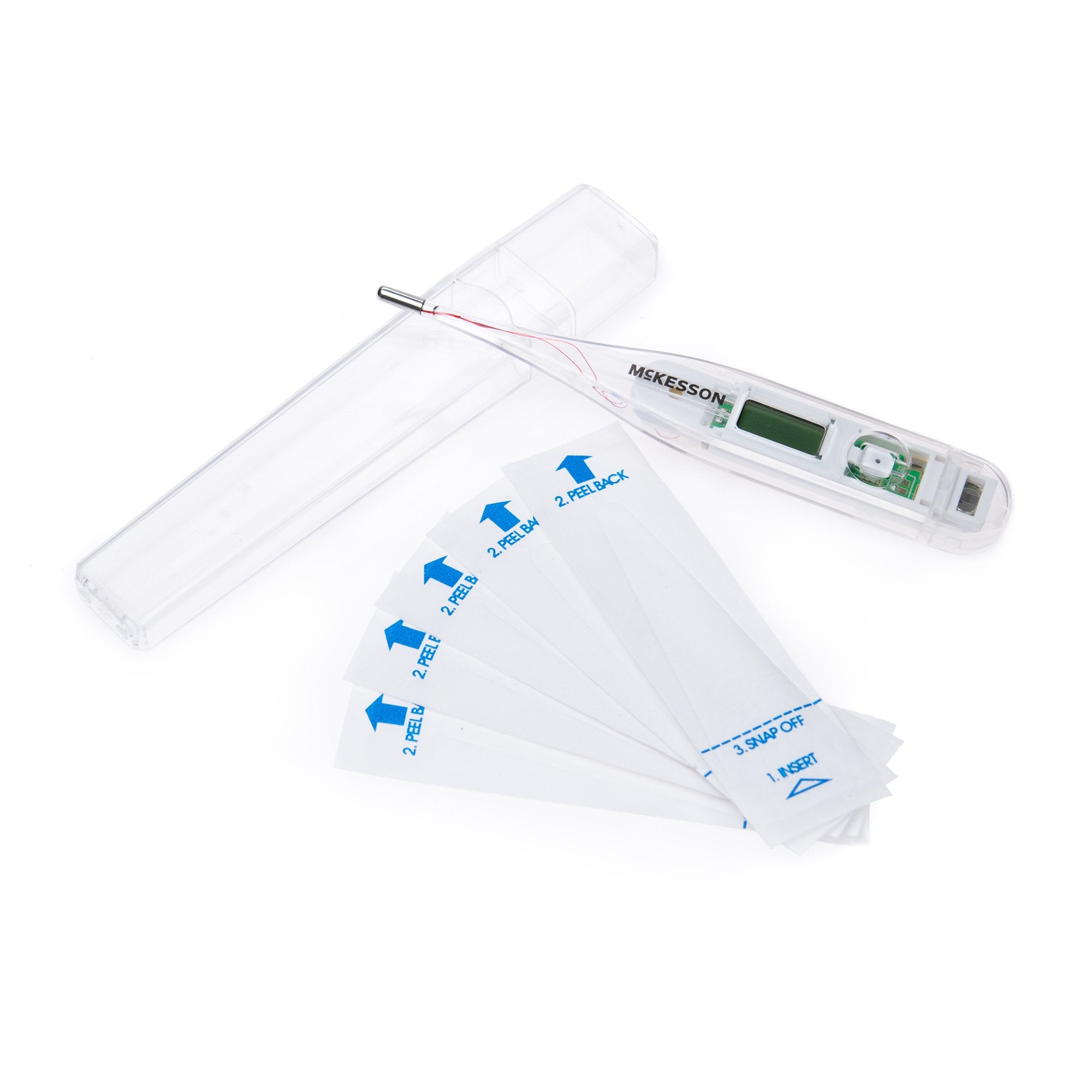 Digital Stick Thermometer McKesson Oral / Rectal / Axillary Probe Handheld