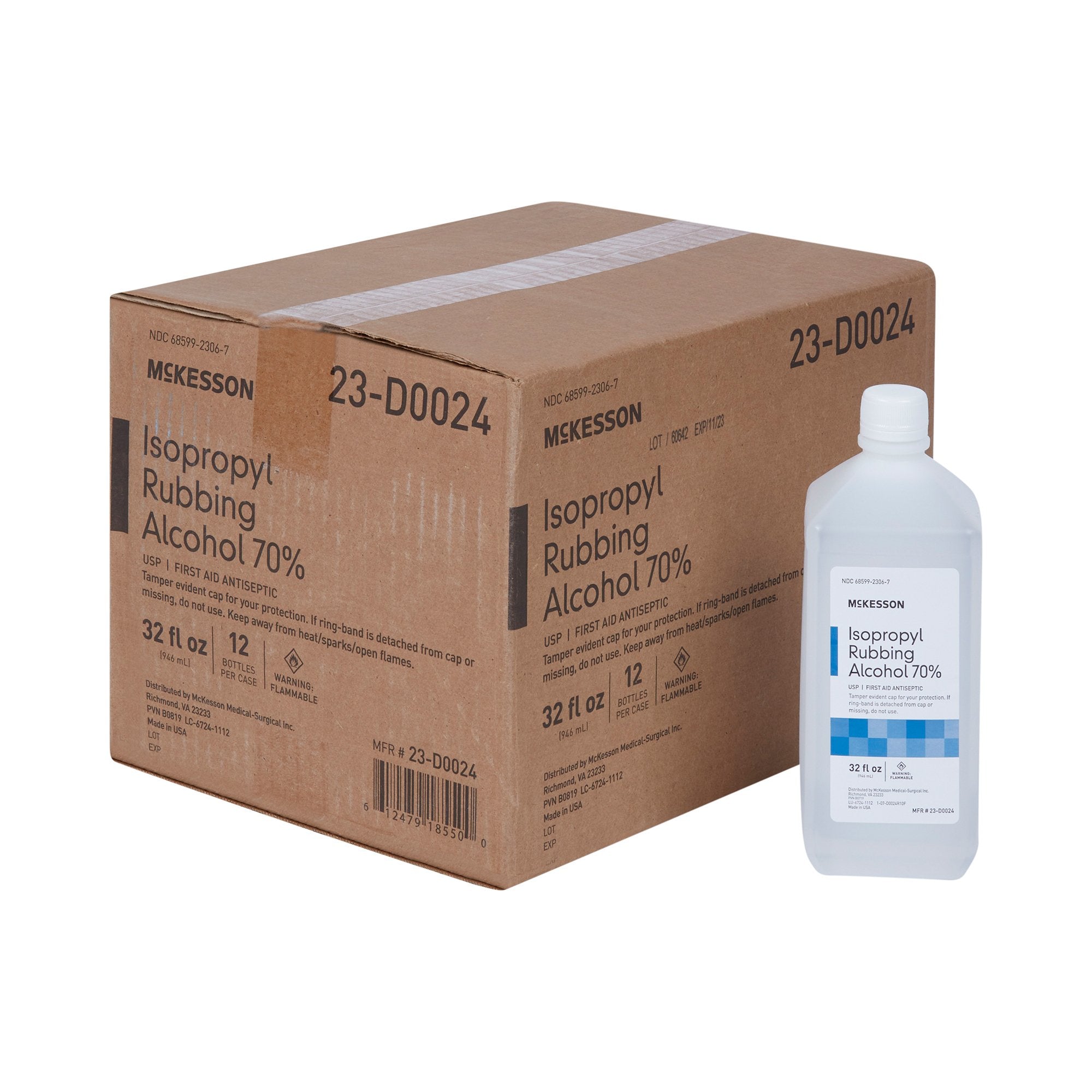 Antiseptic McKesson Brand Topical Liquid 32 oz. Bottle