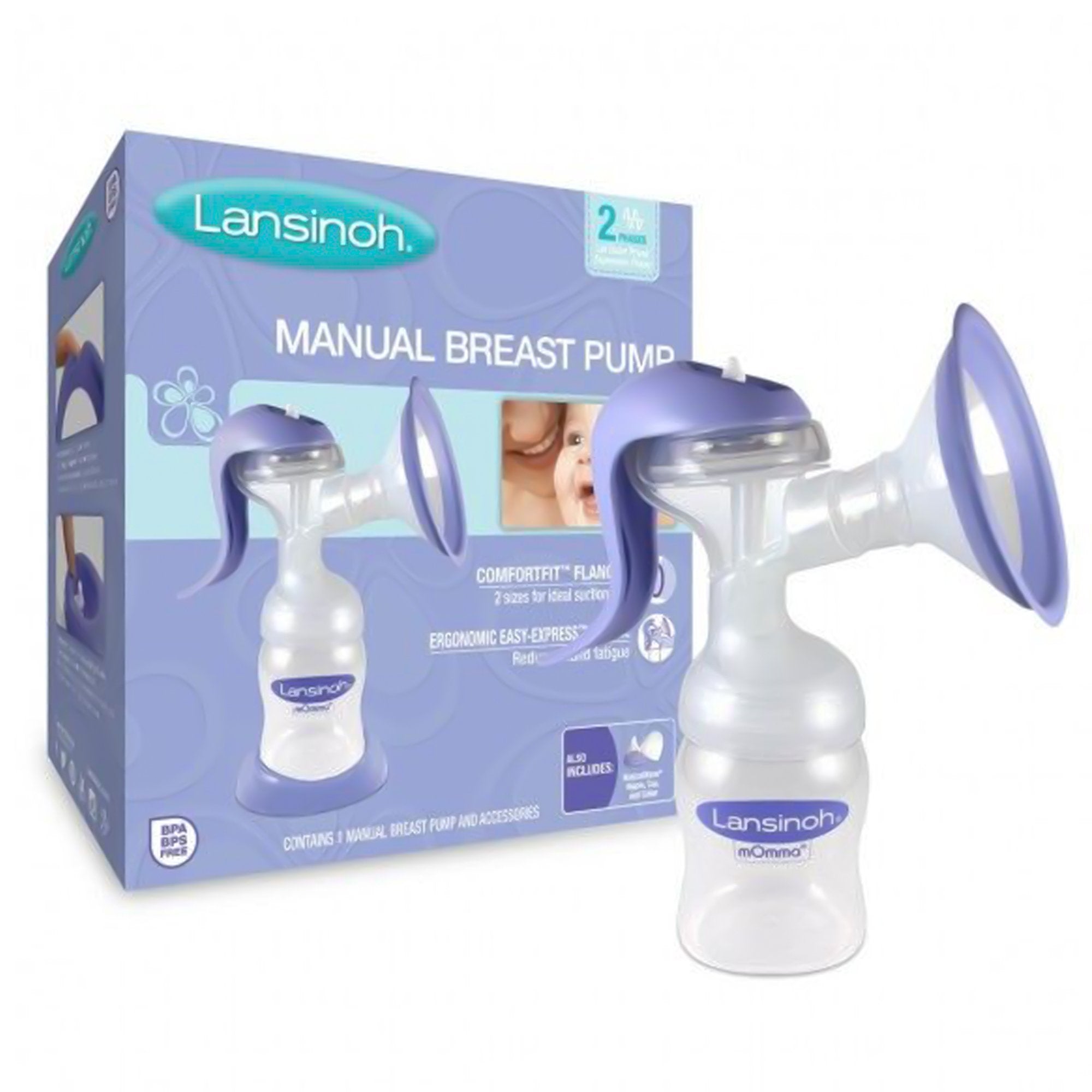 Manual Breast Pump Kit Lansinoh