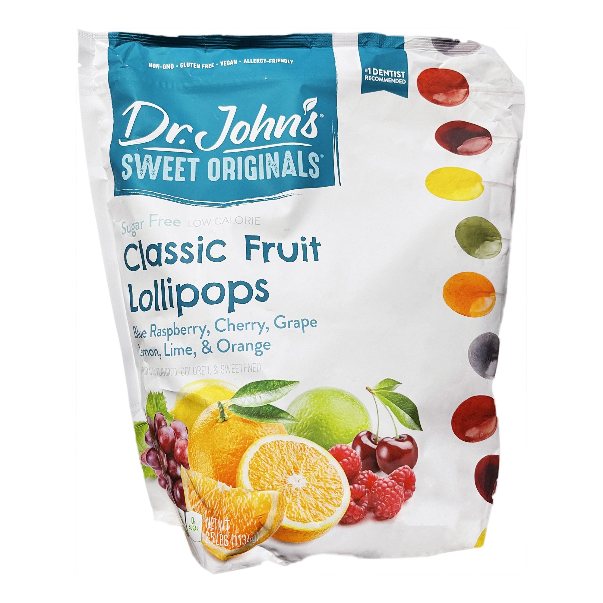 Sugar-Free Lollipop Dr. John's Candies