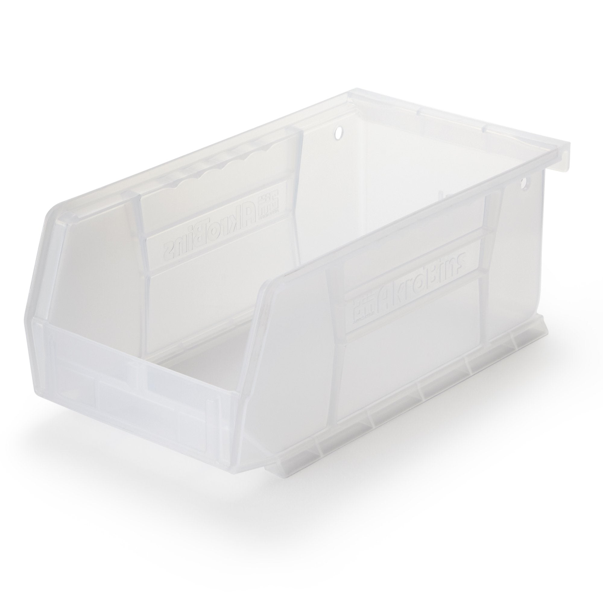 Storage Bin AkroBins Clear Plastic 3 X 4-1/8 X 7-3/8 Inch