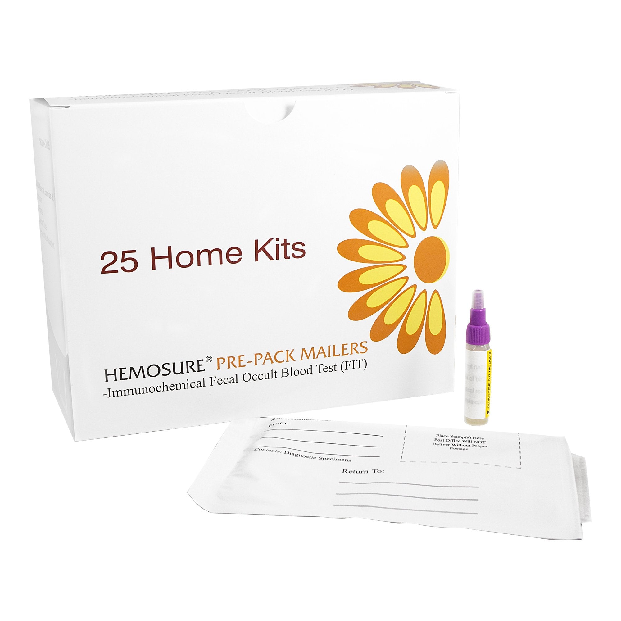 Home Kit Mailer Hemosure Collection Tube NonSterile