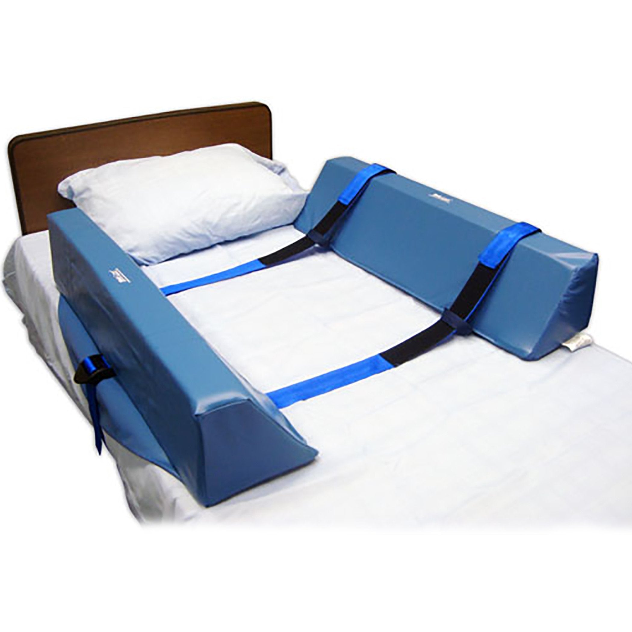 Roll-Control Bed Bolster Skil-Care 34 W X 8 D X 7 H Inch Foam Strap Fastening with Buckle