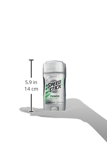 Speed Stick Power Antiperspirant Deodorant for Men, Fresh - 3 Ounce