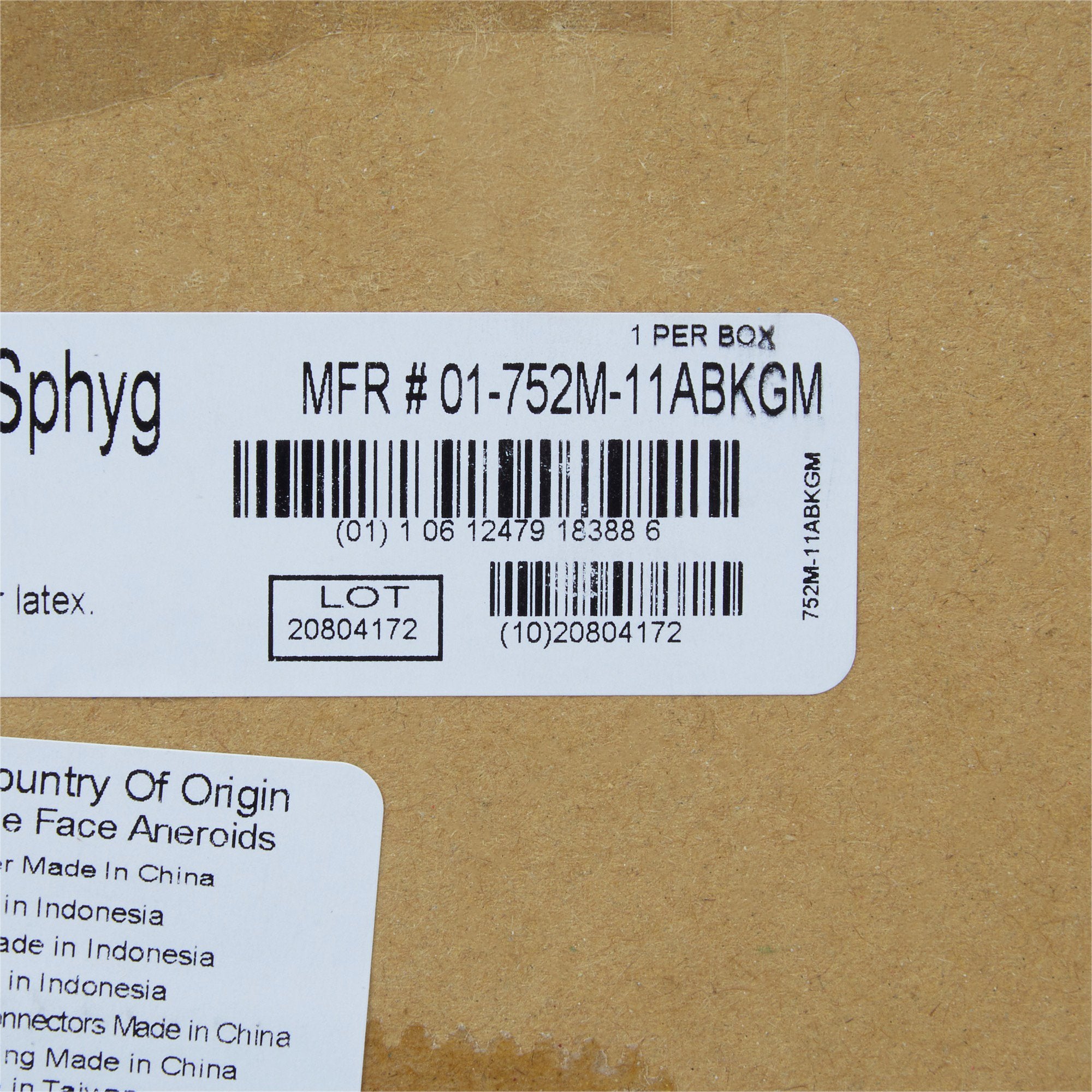 Aneroid Sphygmomanometer Unit McKesson LUMEON Adult Cuff Nylon Cuff 23 - 40 cm Mobile