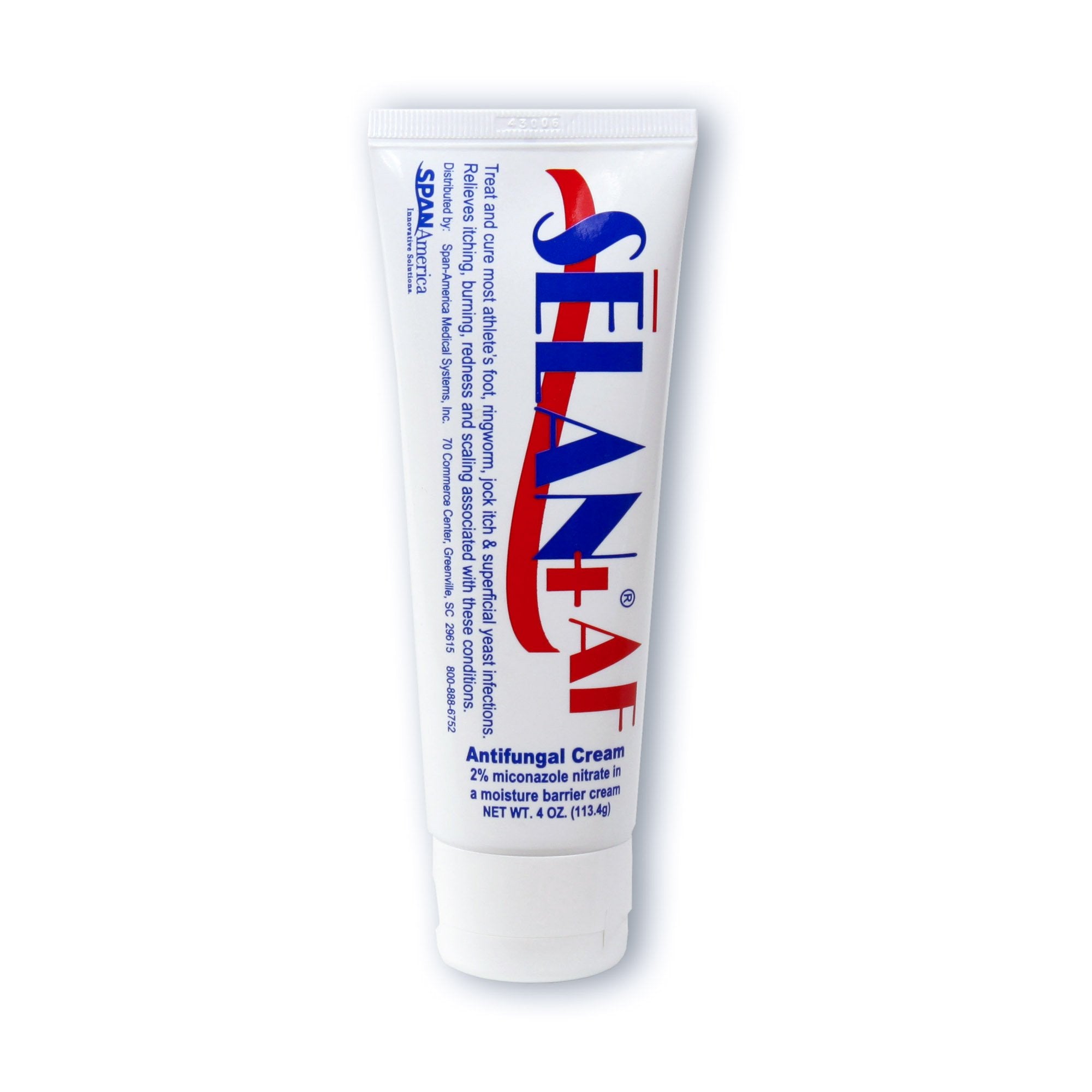 Antifungal Selan+ AF 2% Strength Cream 4 oz. Tube