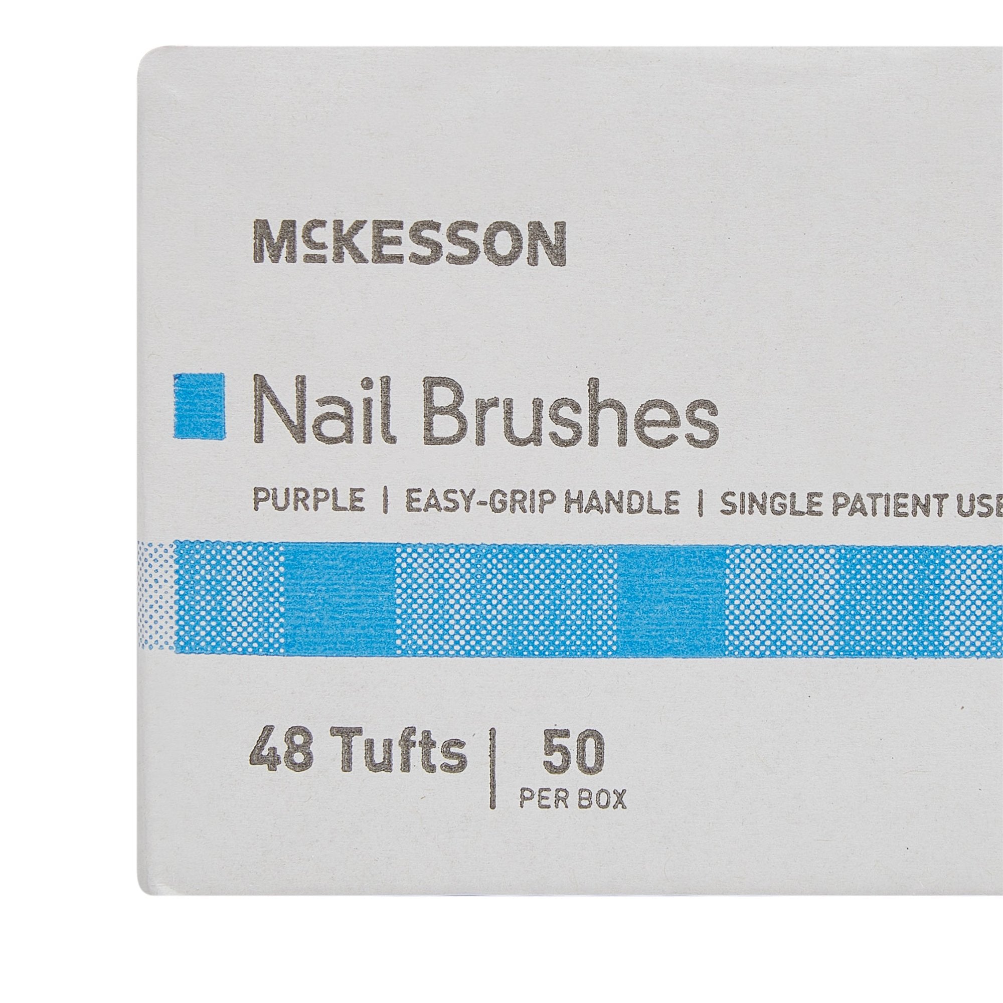 Nail Brush McKesson Soft Bristles Purple