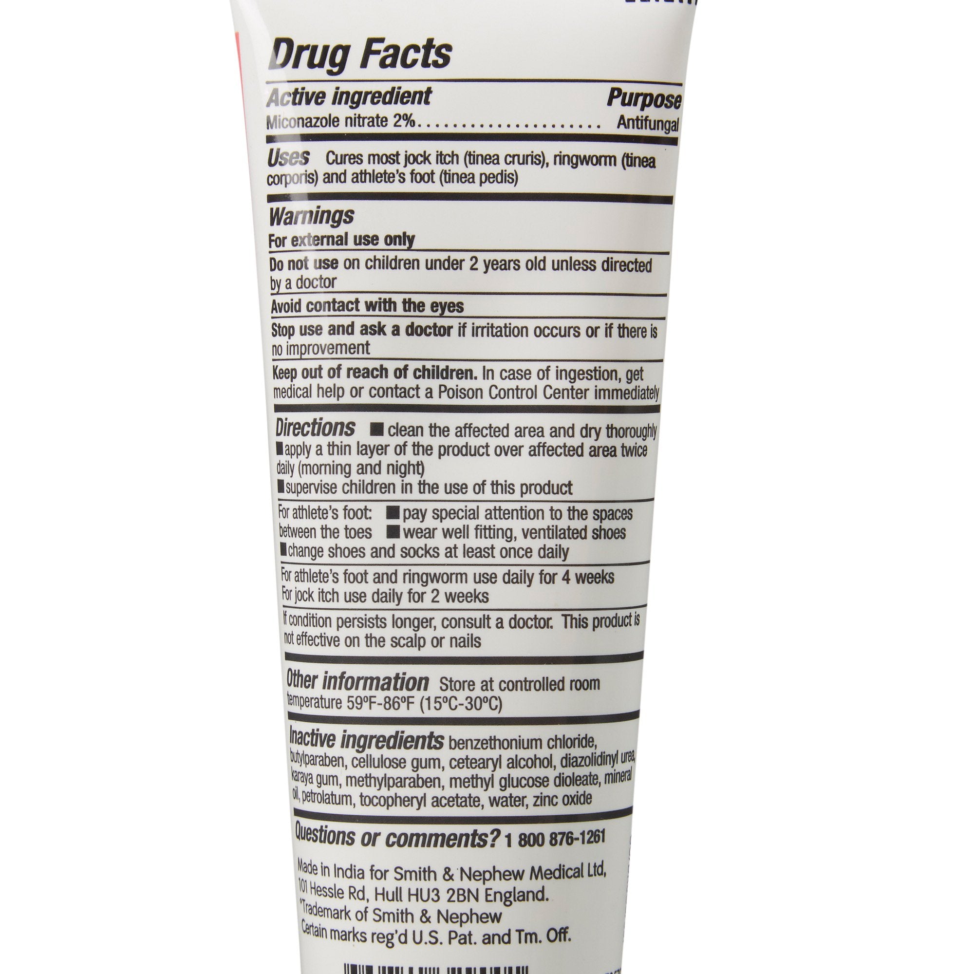 Antifungal Secura 2% Strength Cream 3-1/4 oz. Tube