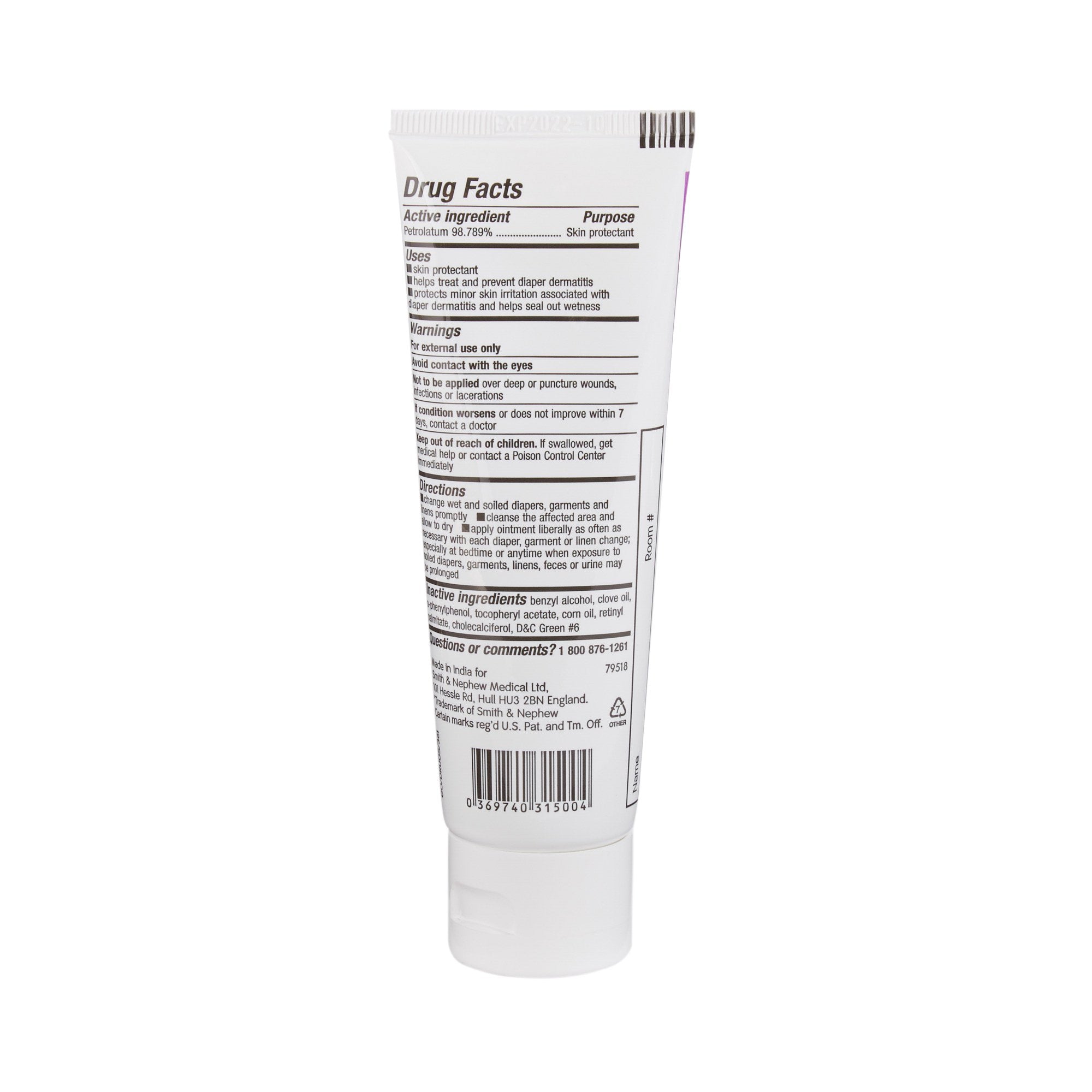 Skin Protectant Secura 2.47 oz. Tube Scented Ointment