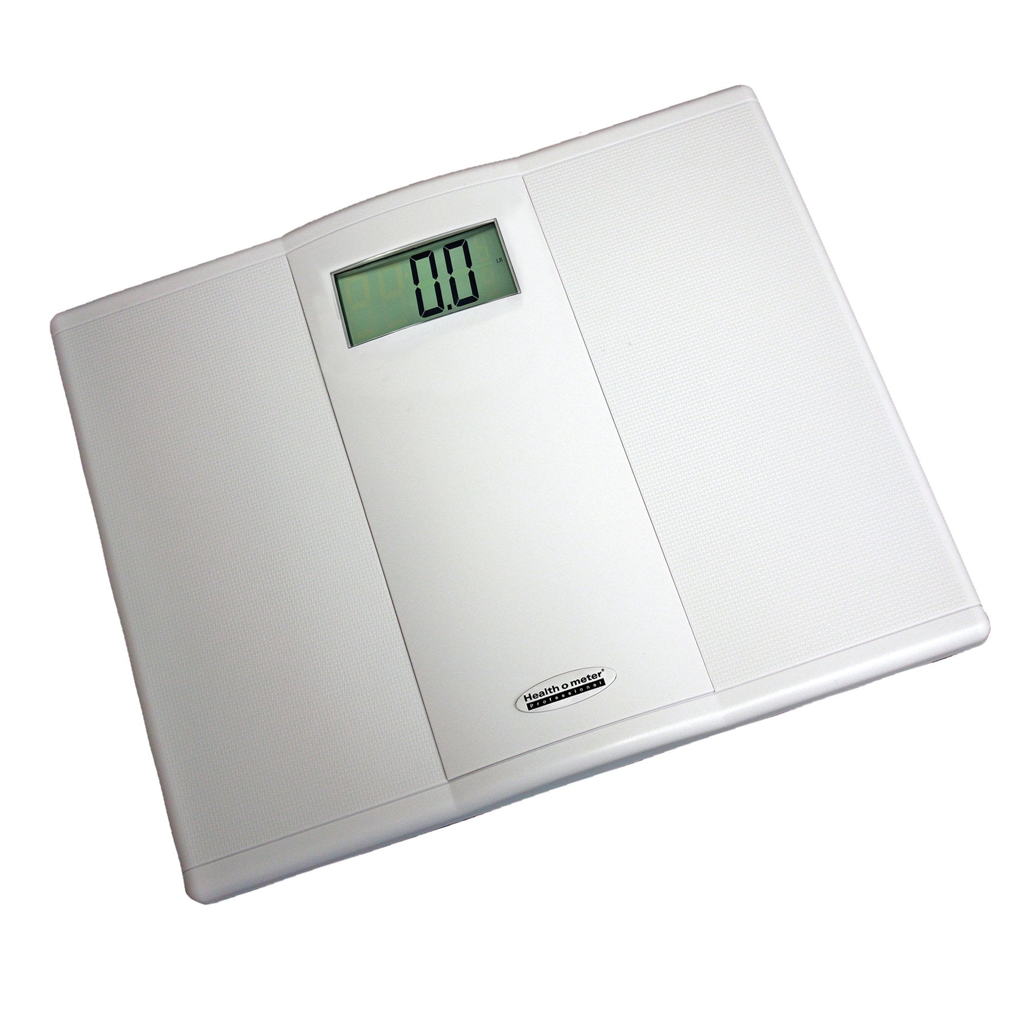 Floor Scale Health O Meter Digital Audio Display 400 lbs. / 180 kg Capacity White Battery Operated