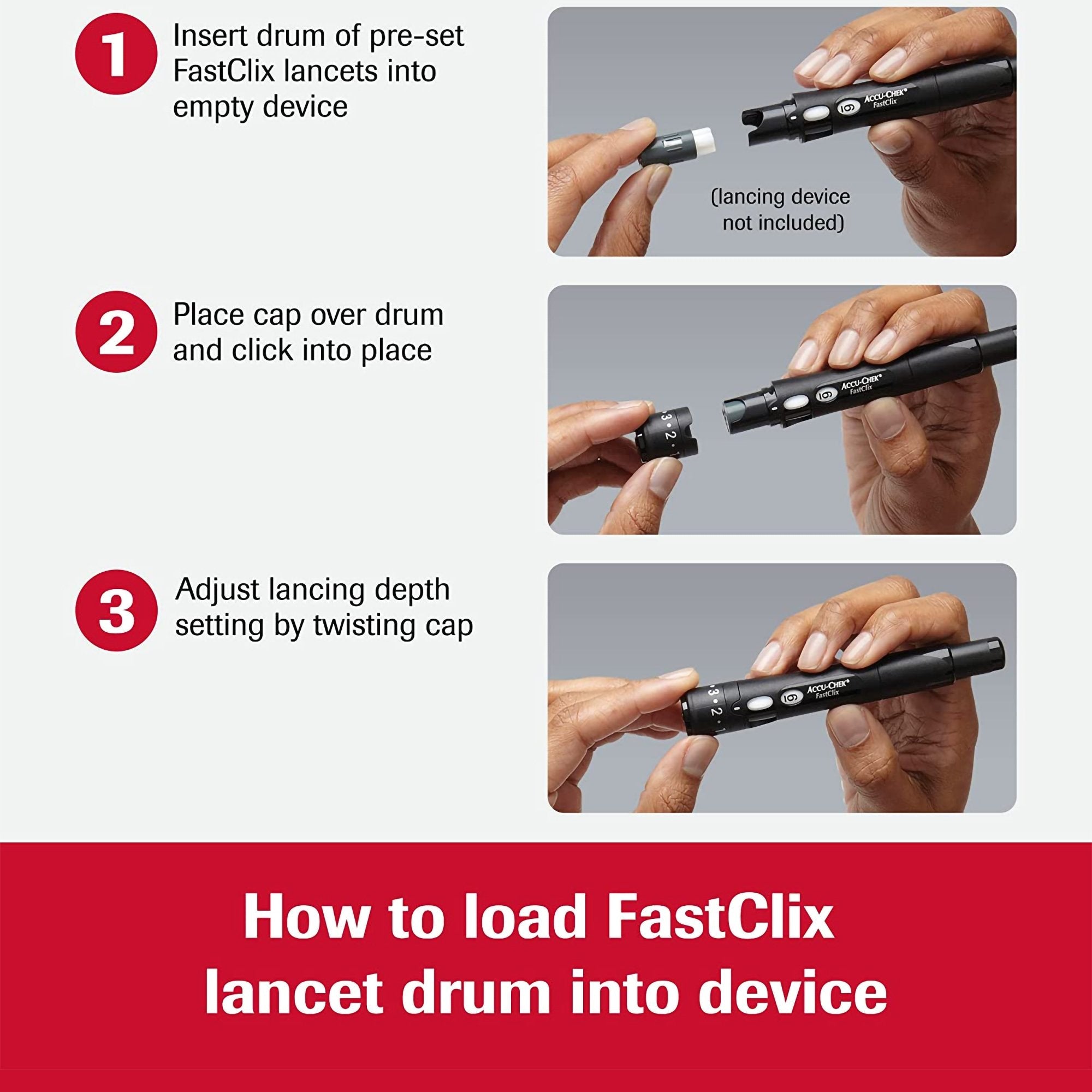 Lancet for Lancing Device Accu-Chek Preloaded Safety Drum Preloaded Safety Drum Multiple Sites