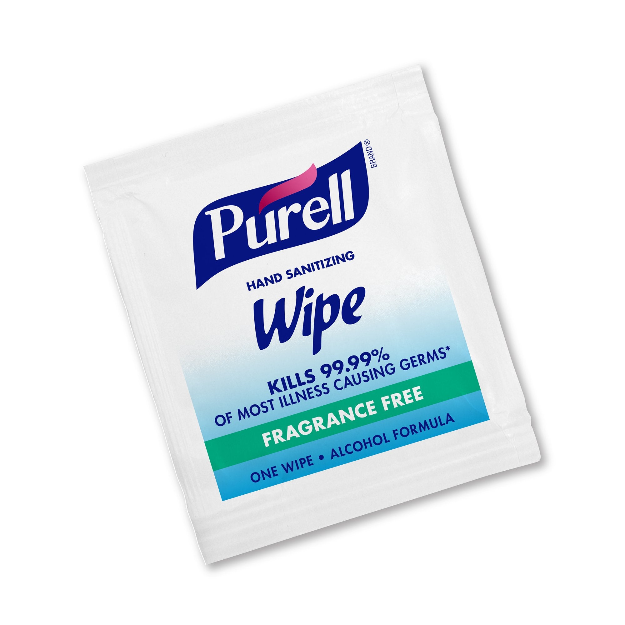 Hand Sanitizing Wipe Purell 100 Count Ethyl Alcohol Wipe Individual Packet