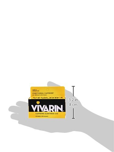 Vivarin Caffeine Alertness Aid Tablets, 40 Count