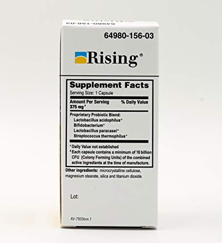 Risaquad-2 Ds Capsules ***Ris, Size: 30 - 375mg Probiotic Dietary Supplement Capsules.
