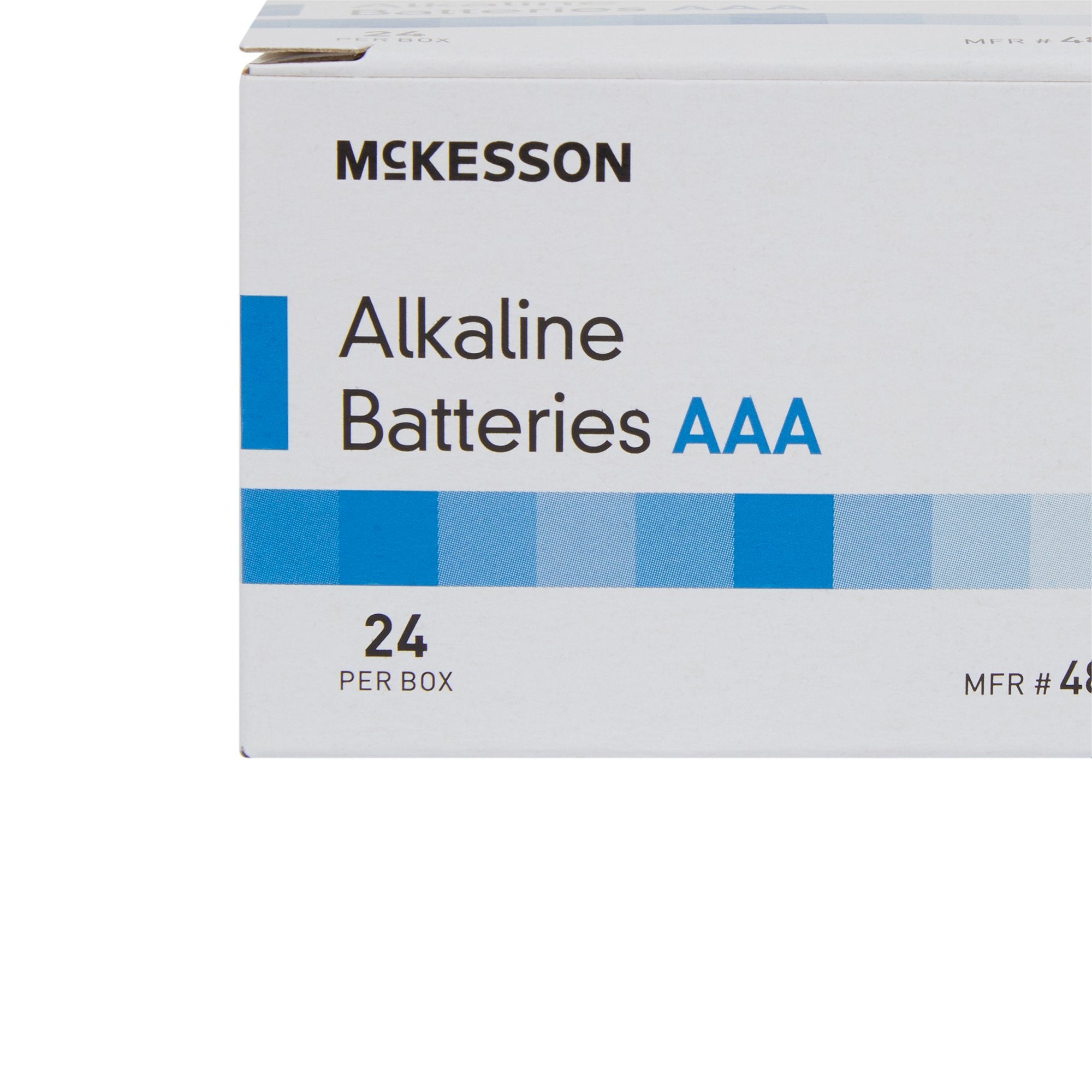 Alkaline Battery McKesson AAA Cell 1.5V Disposable 24 Pack