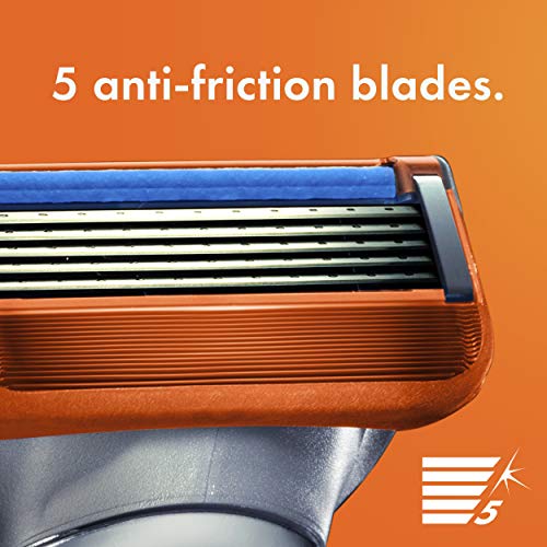 Gillette Fusion5 Men's Razor Handle + 2 Blade Refills